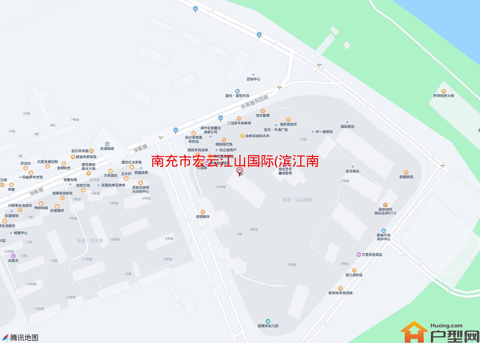 宏云江山国际(滨江南路1号)小区 - 户型网
