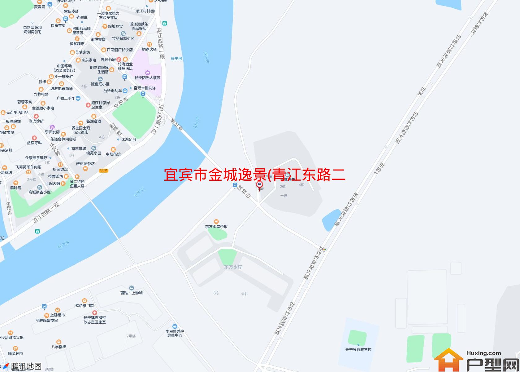 金城逸景(青江东路二段1号)小区 - 户型网