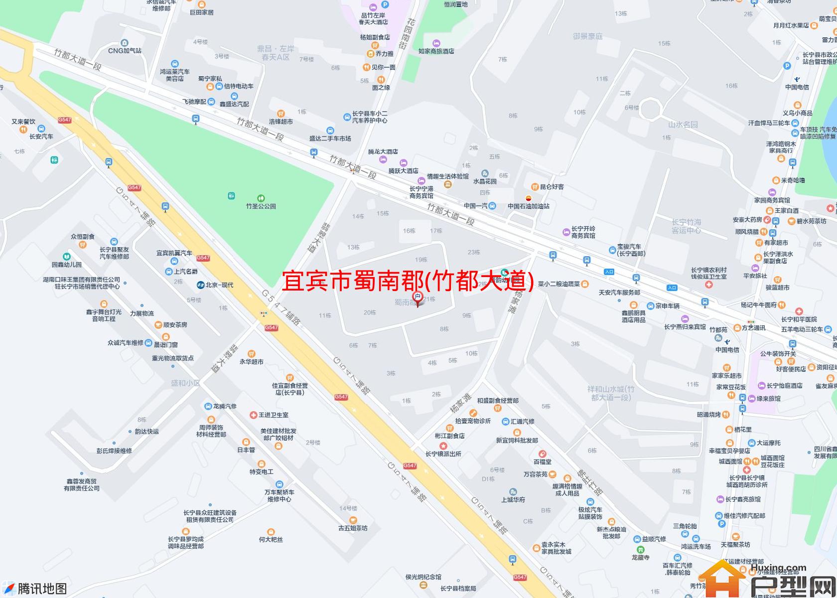 蜀南郡(竹都大道)小区 - 户型网