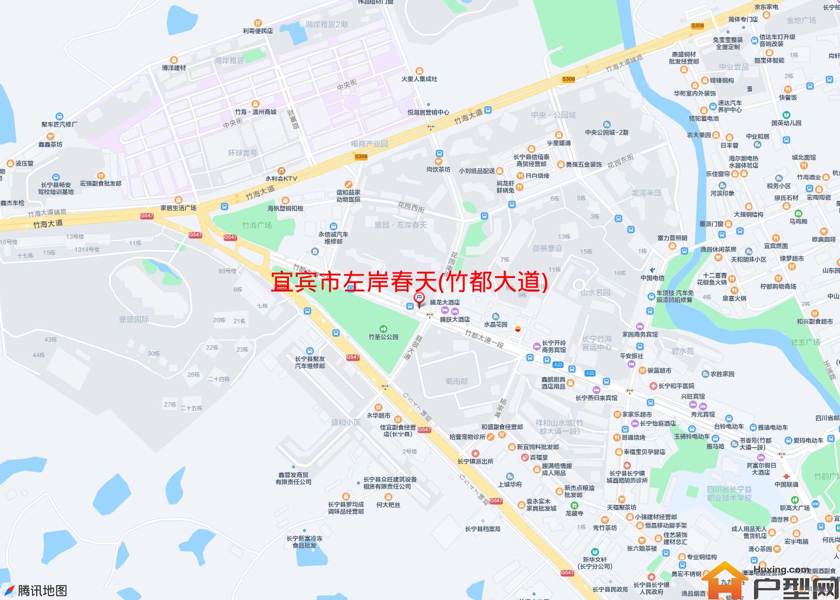 左岸春天(竹都大道)小区 - 户型网