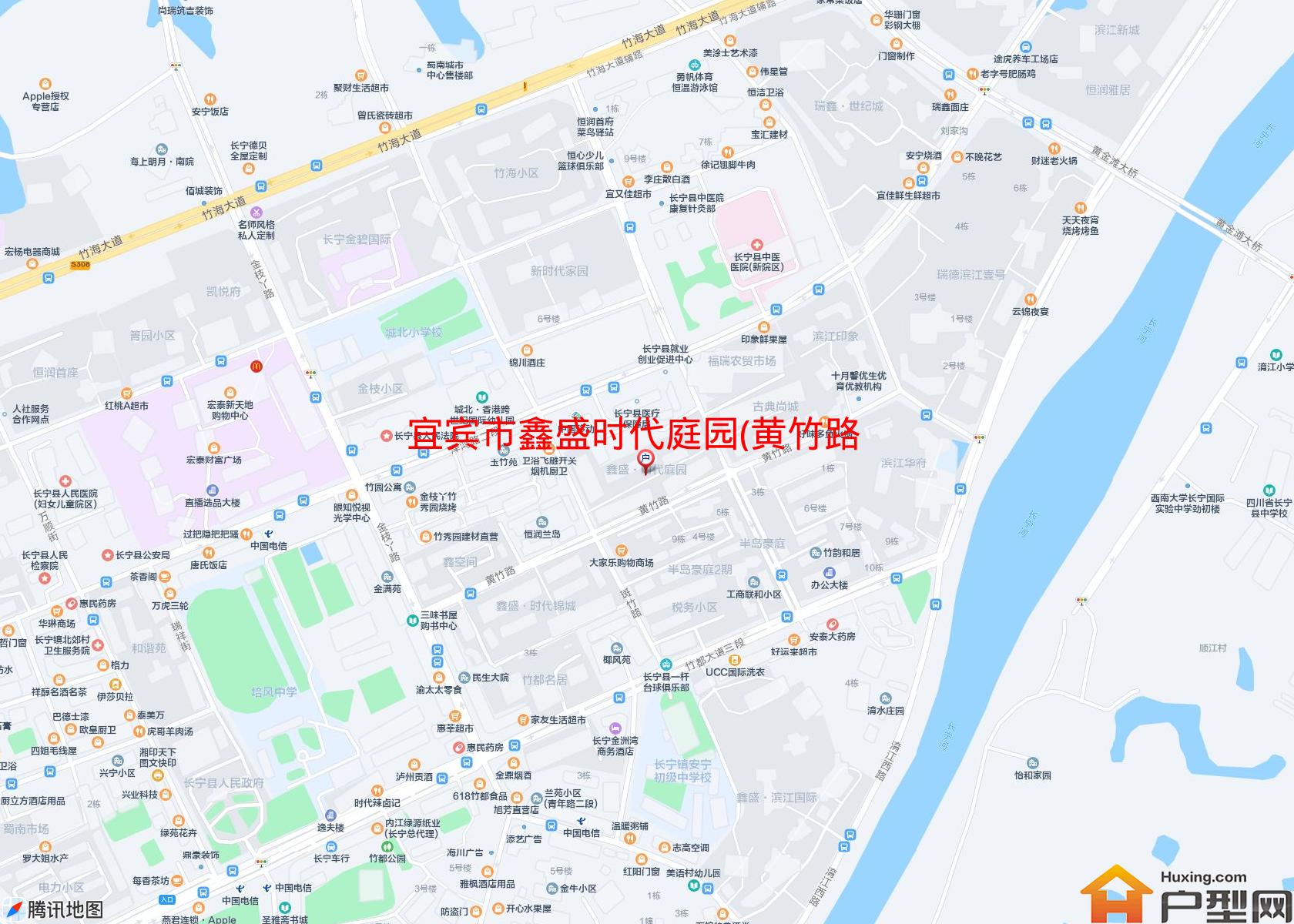 鑫盛时代庭园(黄竹路75号)小区 - 户型网