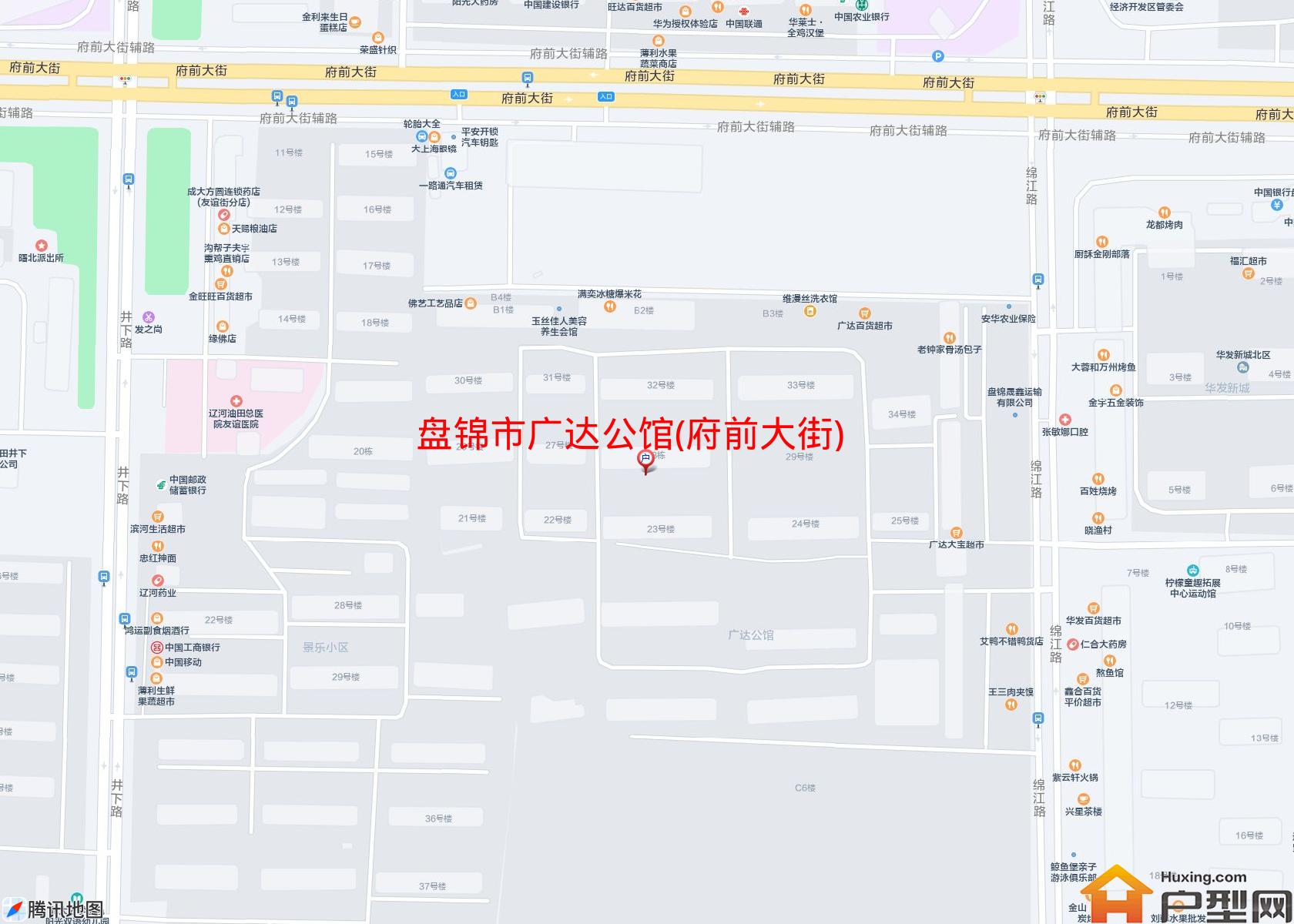 广达公馆(府前大街)小区 - 户型网