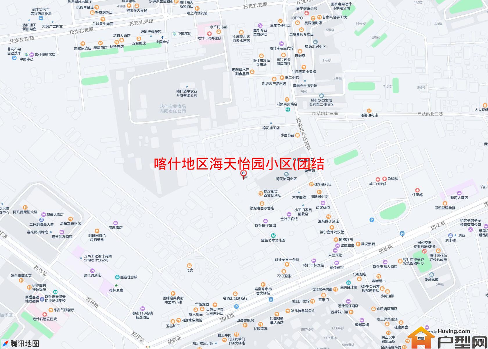 海天怡园小区(团结路51号)小区 - 户型网