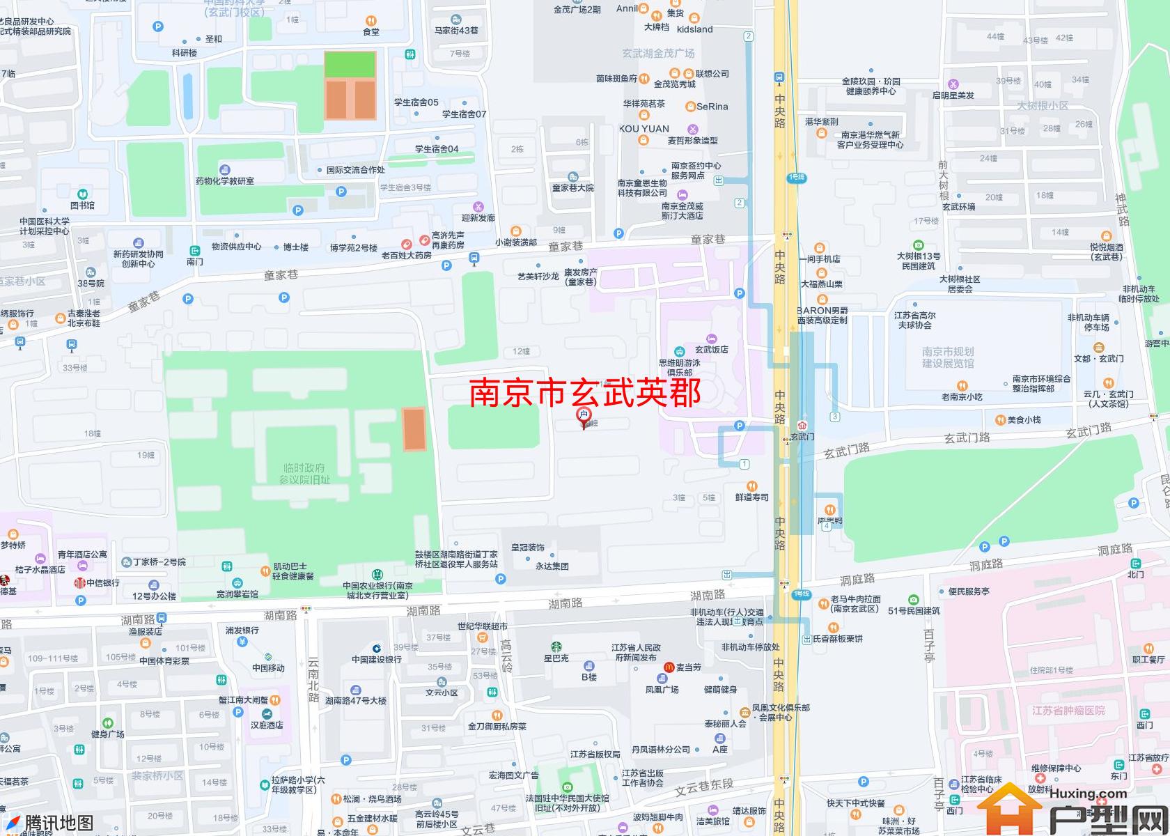 玄武英郡小区 - 户型网