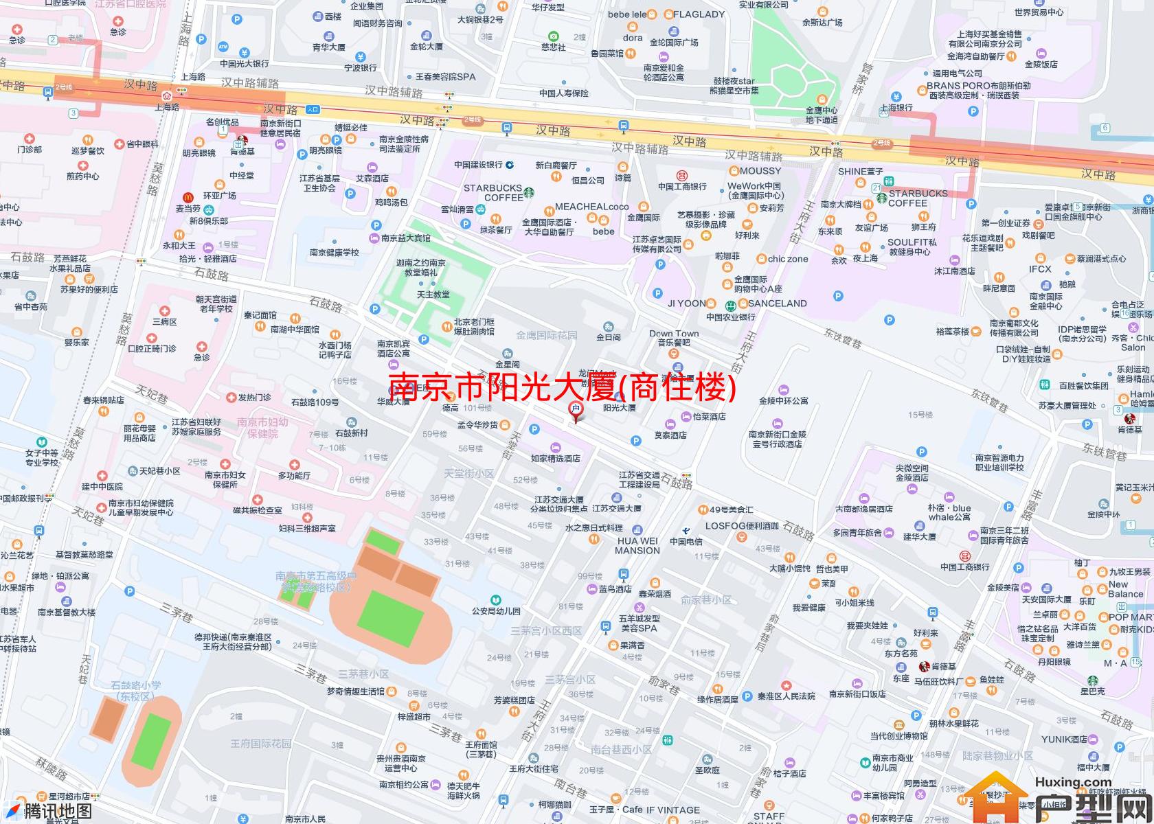 阳光大厦(商住楼)小区 - 户型网