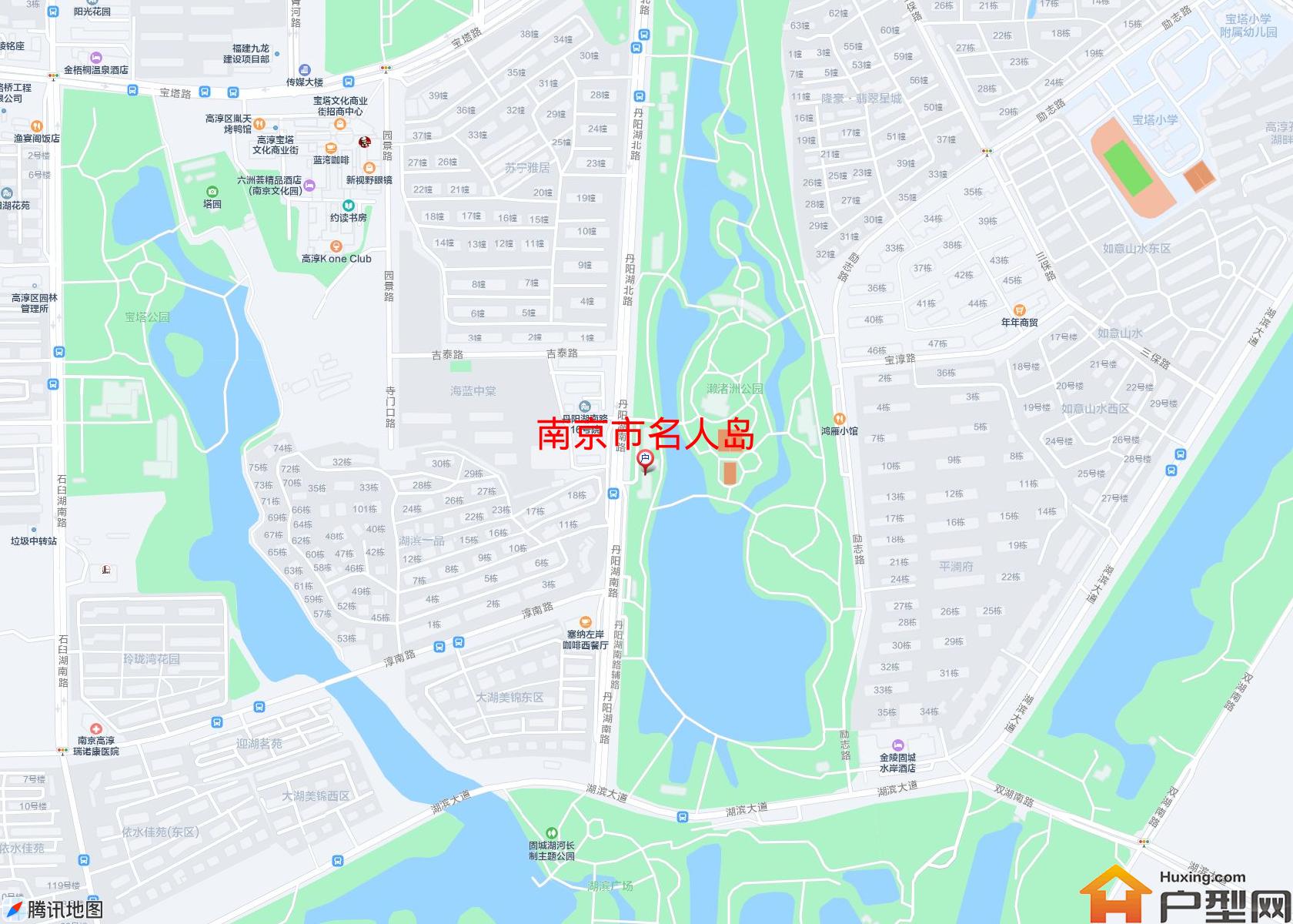 名人岛小区 - 户型网