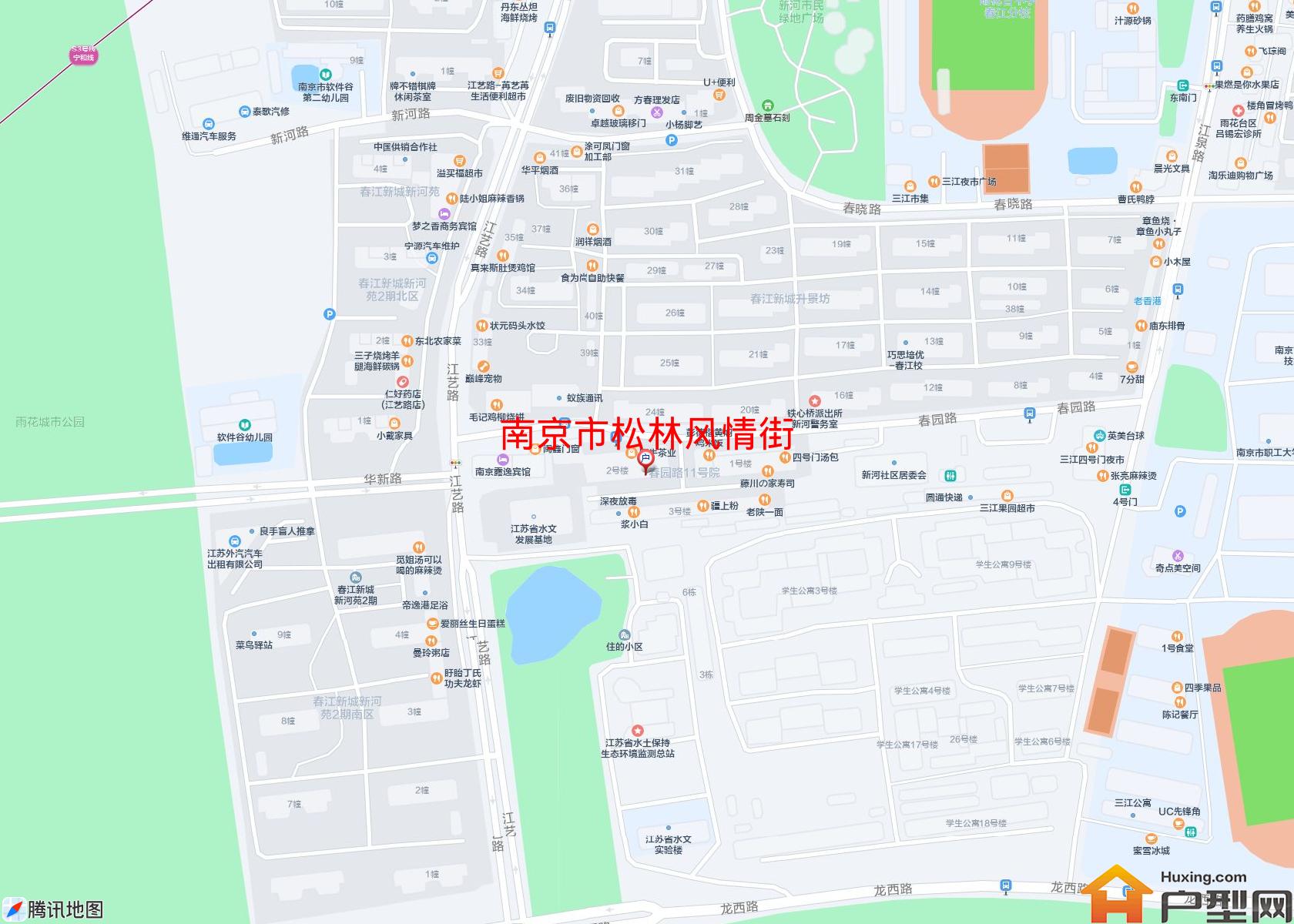 松林风情街小区 - 户型网
