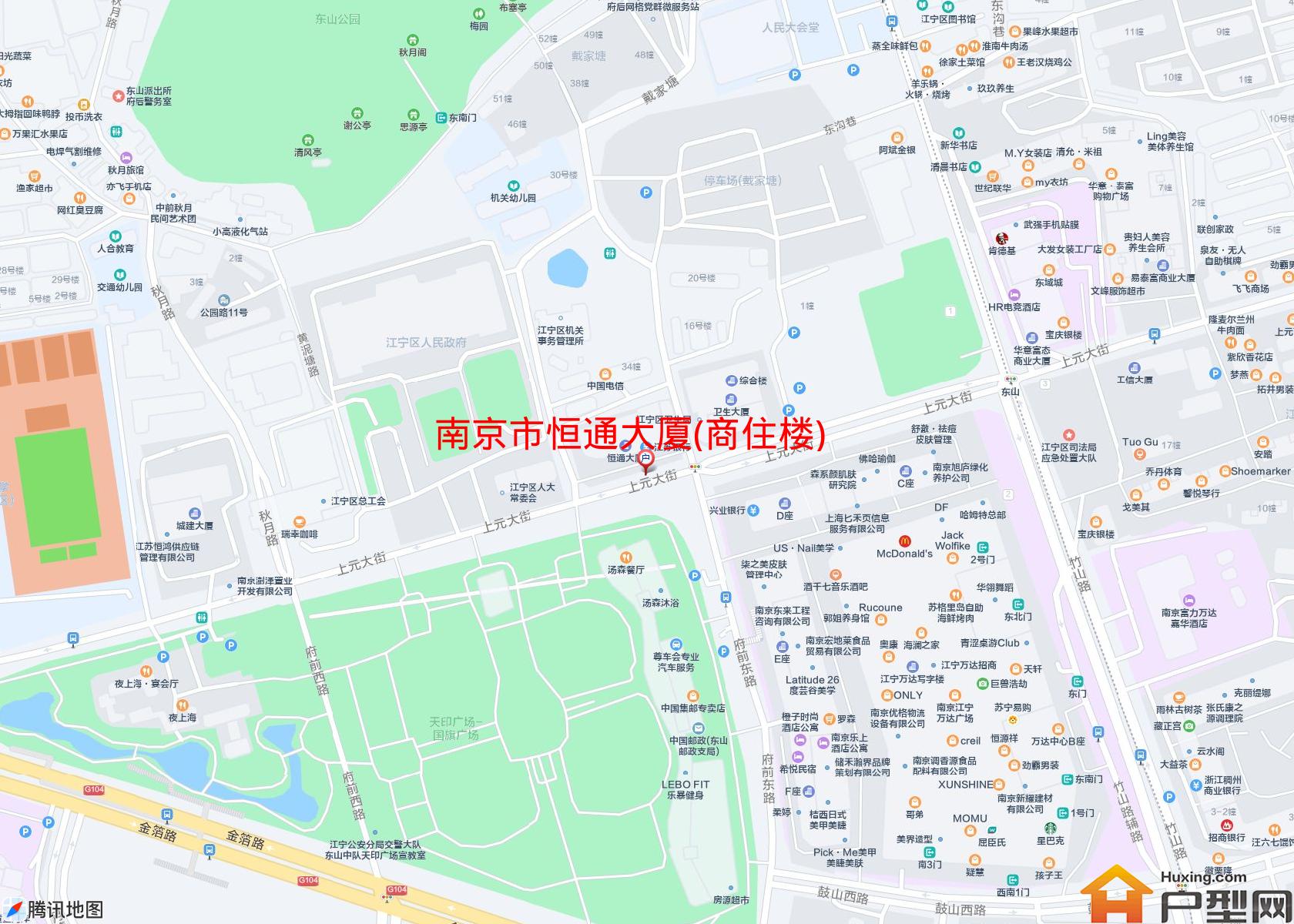 恒通大厦(商住楼)小区 - 户型网