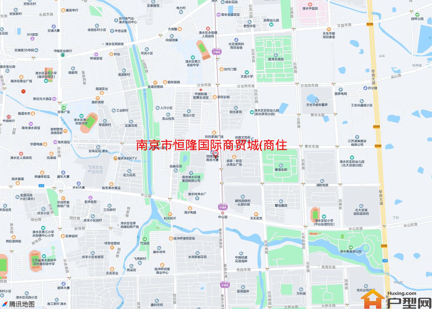 恒隆国际商贸城(商住楼)小区 - 户型网
