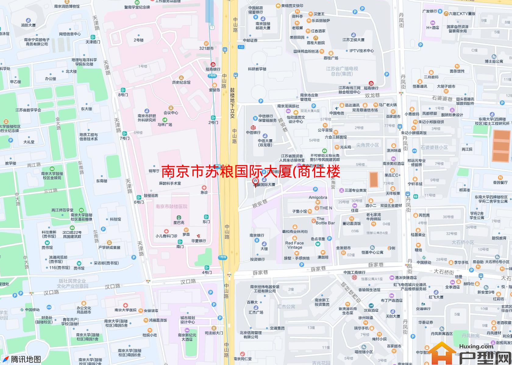 苏粮国际大厦(商住楼)小区 - 户型网