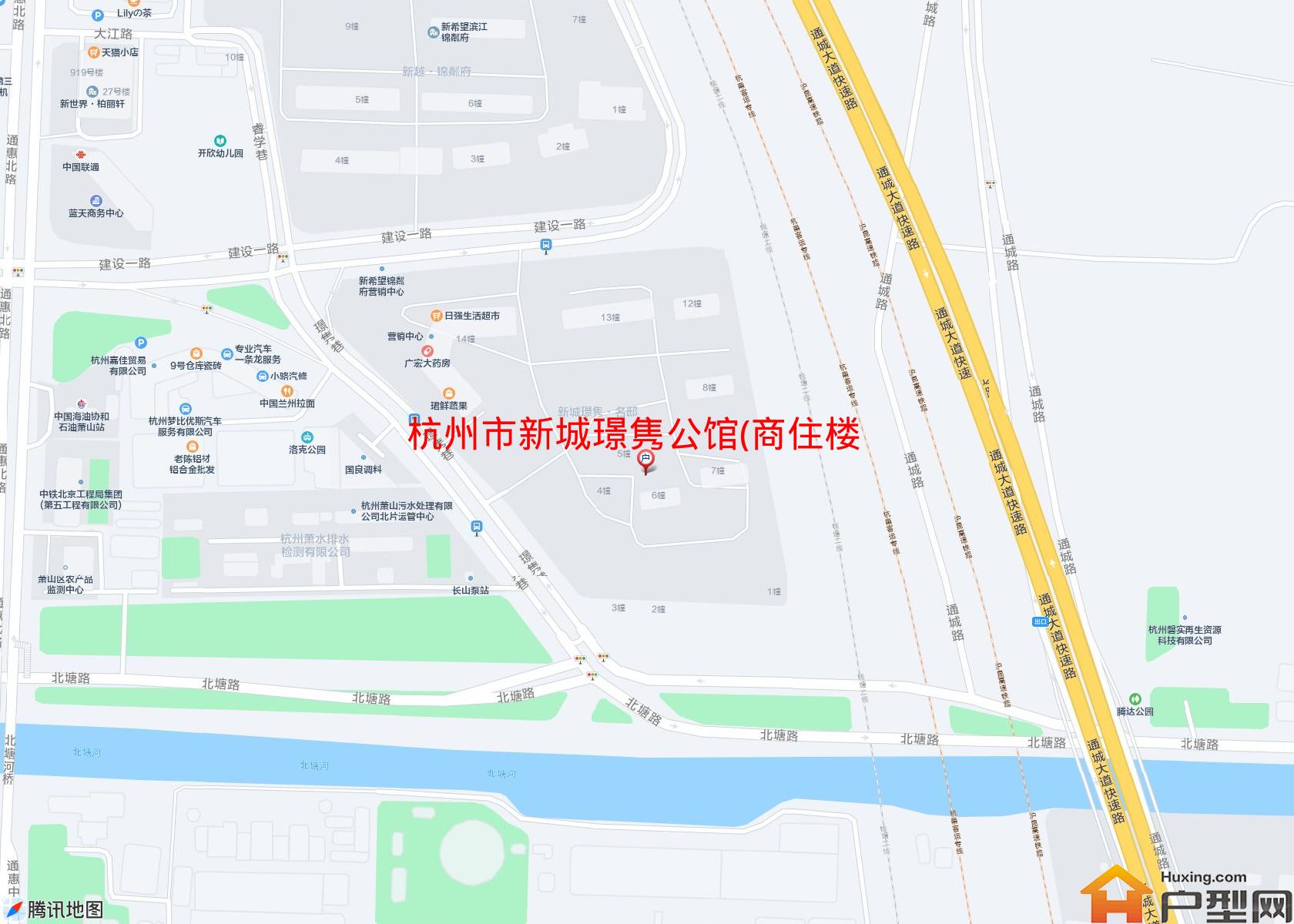 新城璟隽公馆(商住楼)小区 - 户型网
