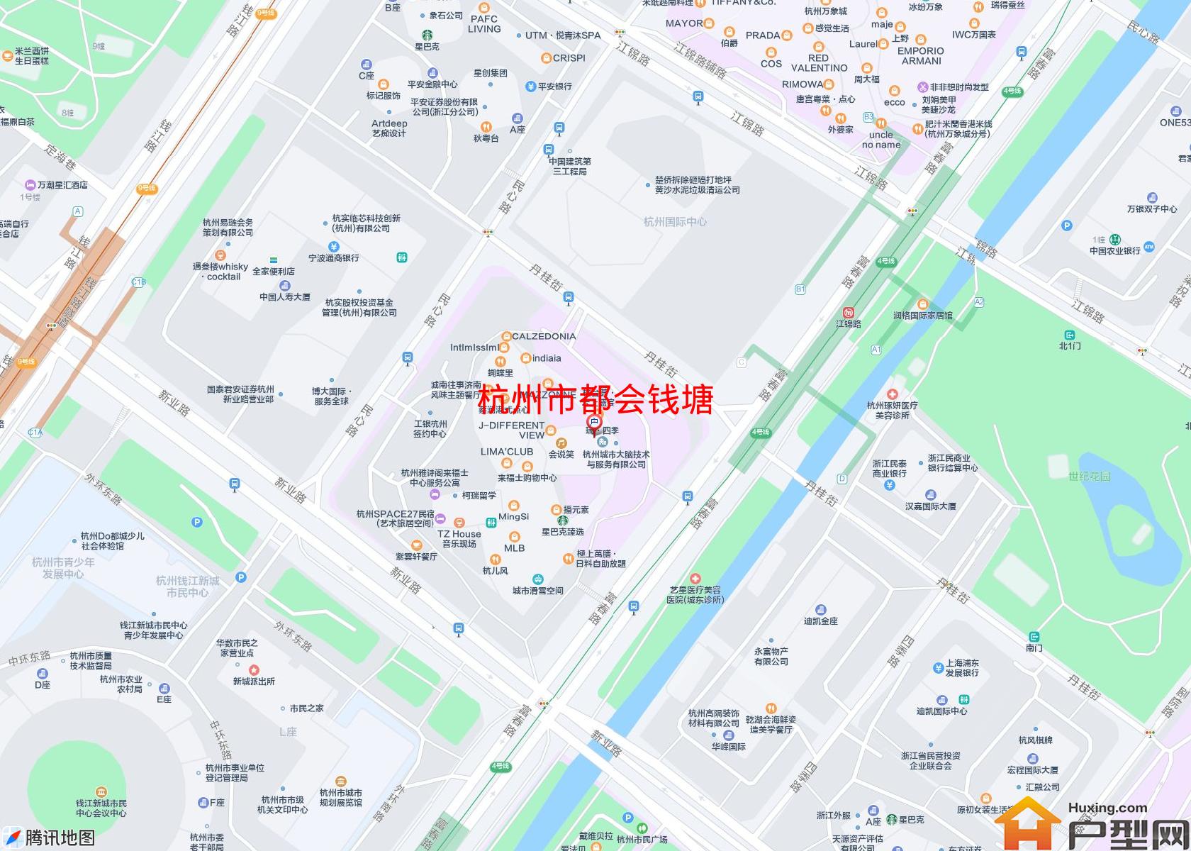 都会钱塘小区 - 户型网