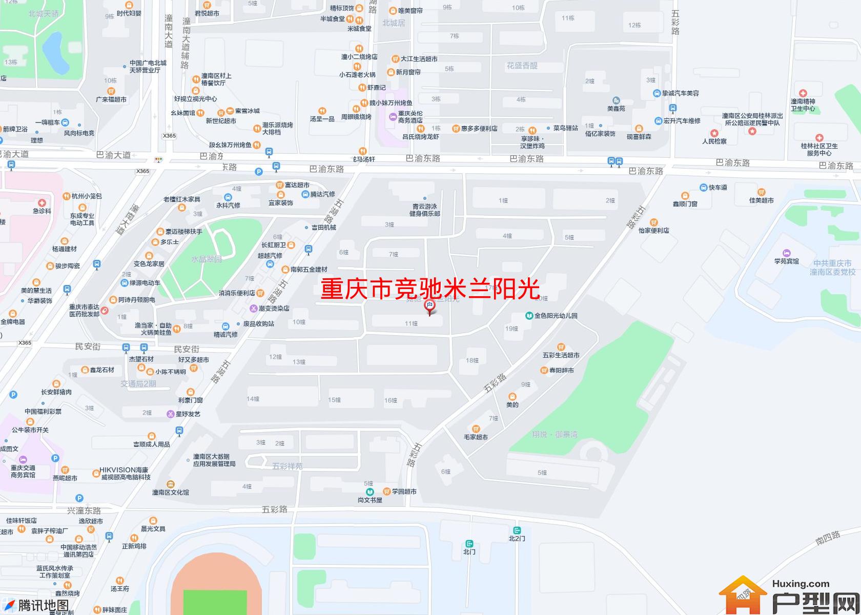 竞驰米兰阳光小区 - 户型网