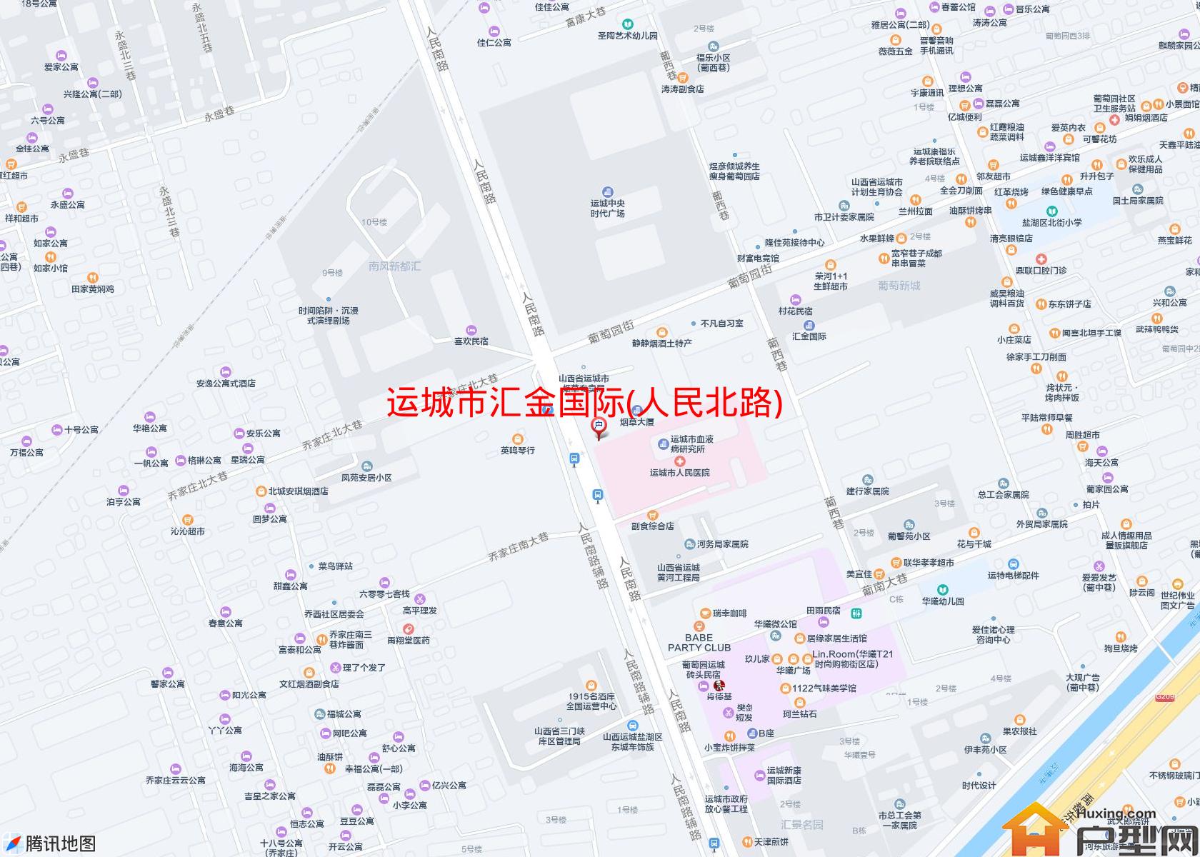 汇金国际(人民北路)小区 - 户型网