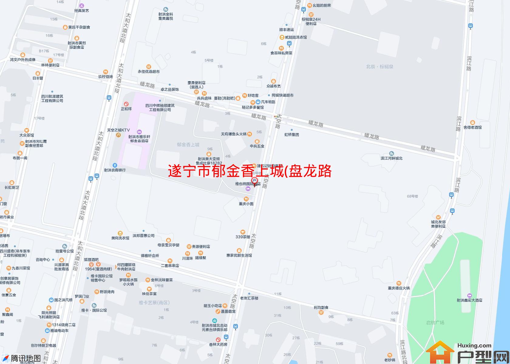 郁金香上城(盘龙路,近太和大道北段)小区 - 户型网