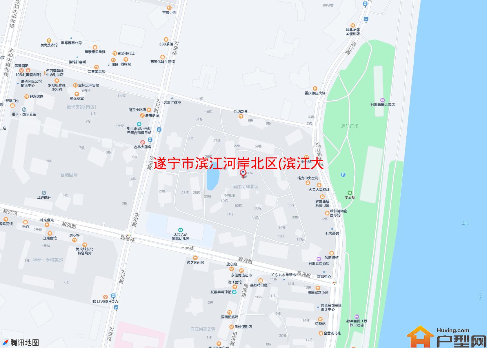 滨江河岸北区(滨江大道,近超强路)小区 - 户型网