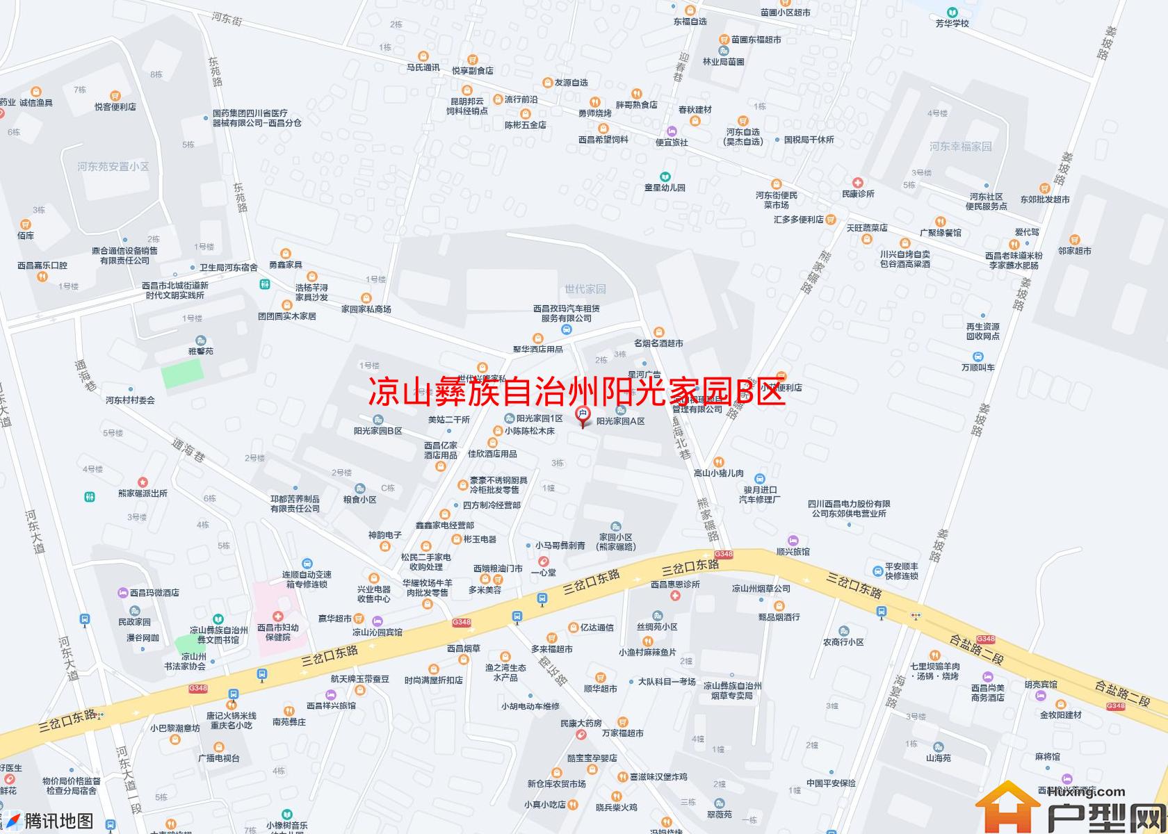阳光家园B区(通海巷)小区 - 户型网