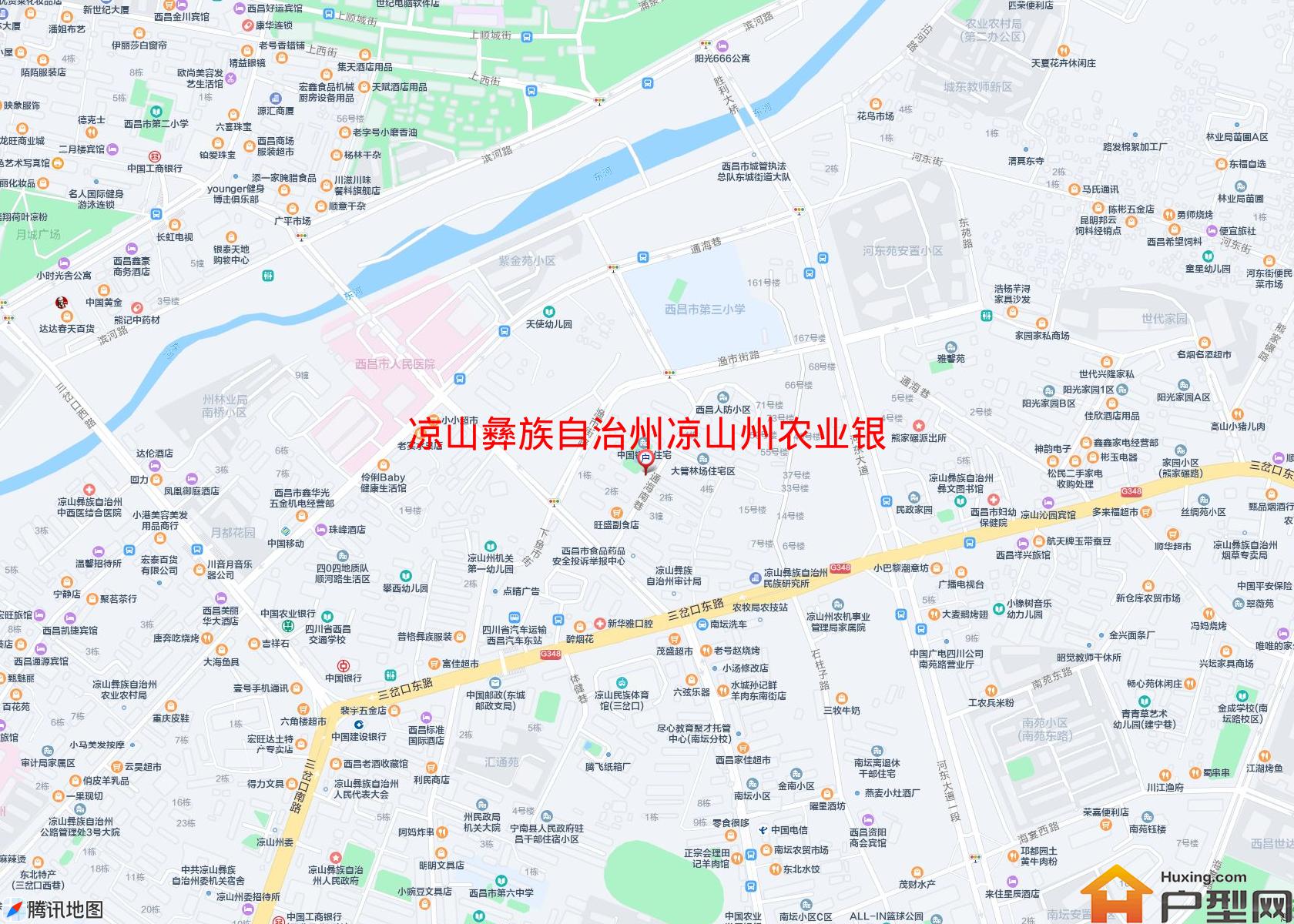 凉山州农业银行住宅区小区 - 户型网