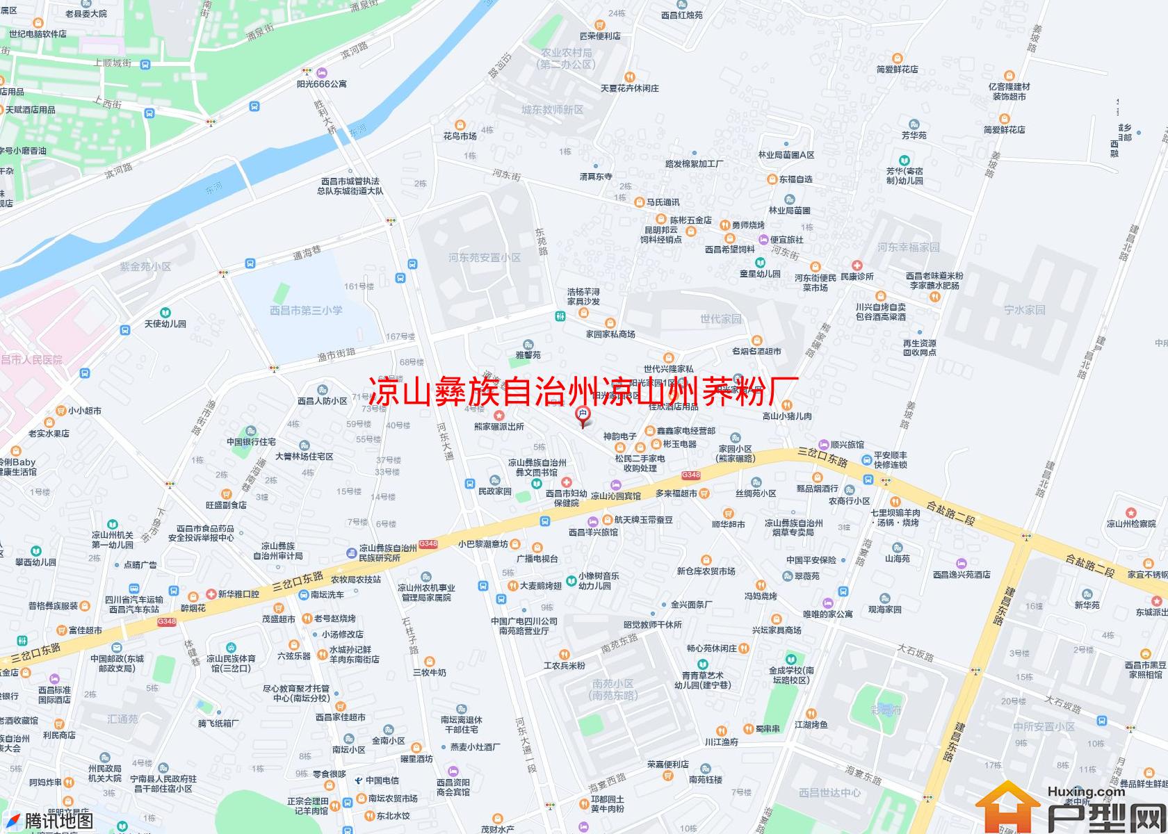 凉山州荞粉厂住宅区(通海巷105号)小区 - 户型网