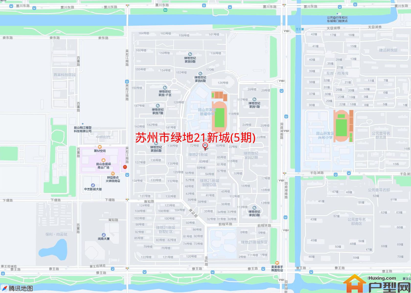 绿地21新城(5期)小区 - 户型网