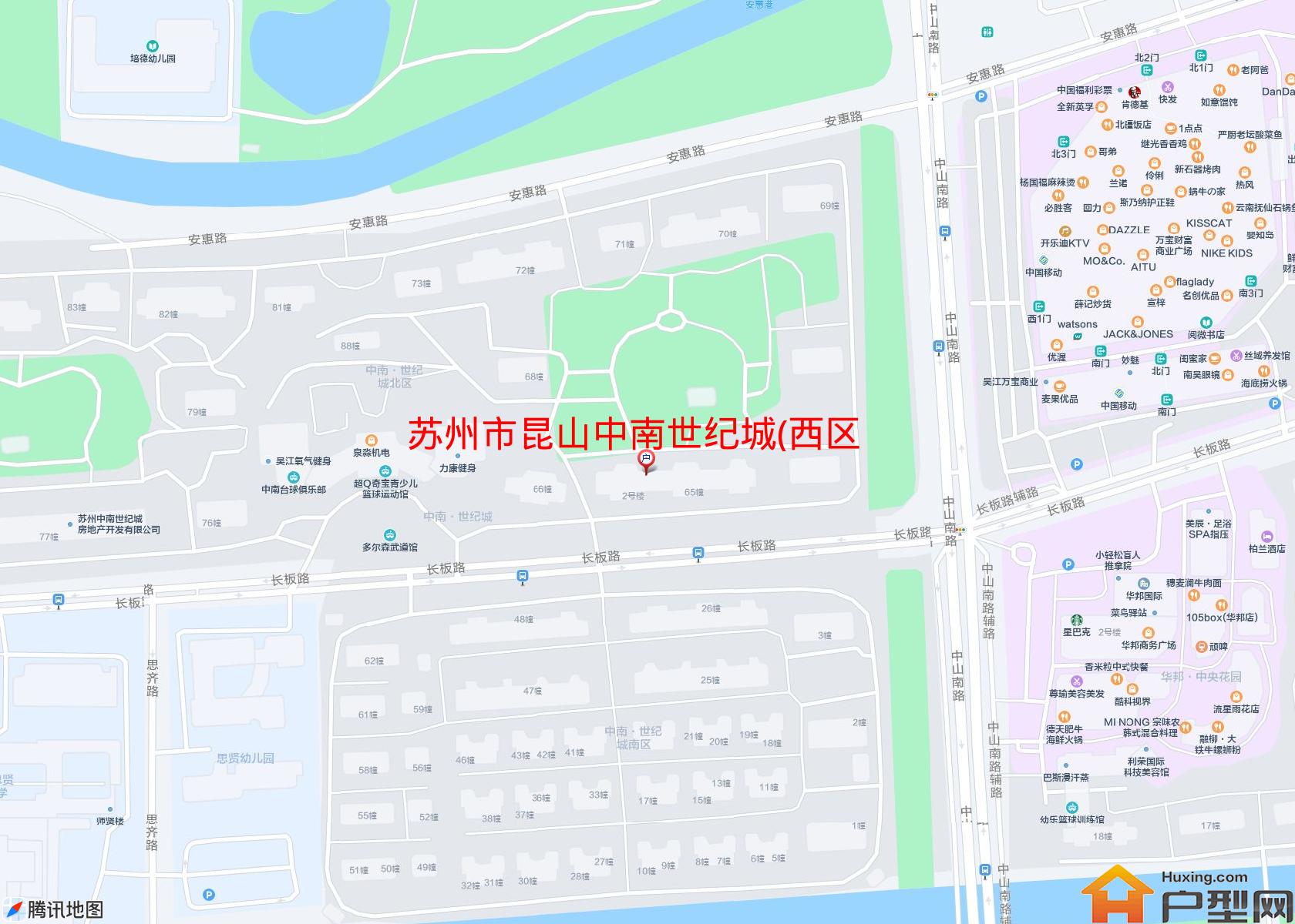 昆山中南世纪城(西区)小区 - 户型网