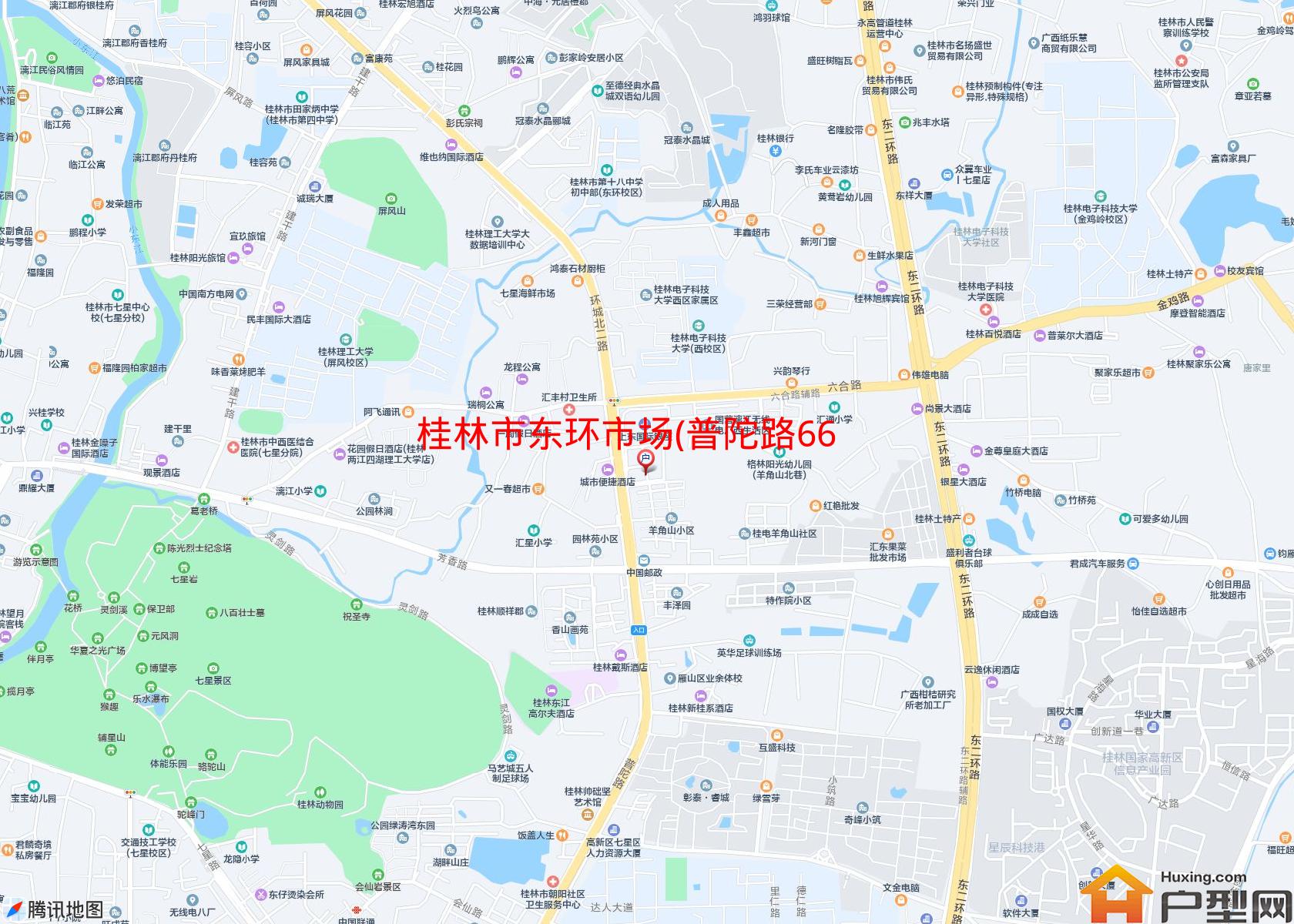 东环市场(普陀路66号)小区 - 户型网