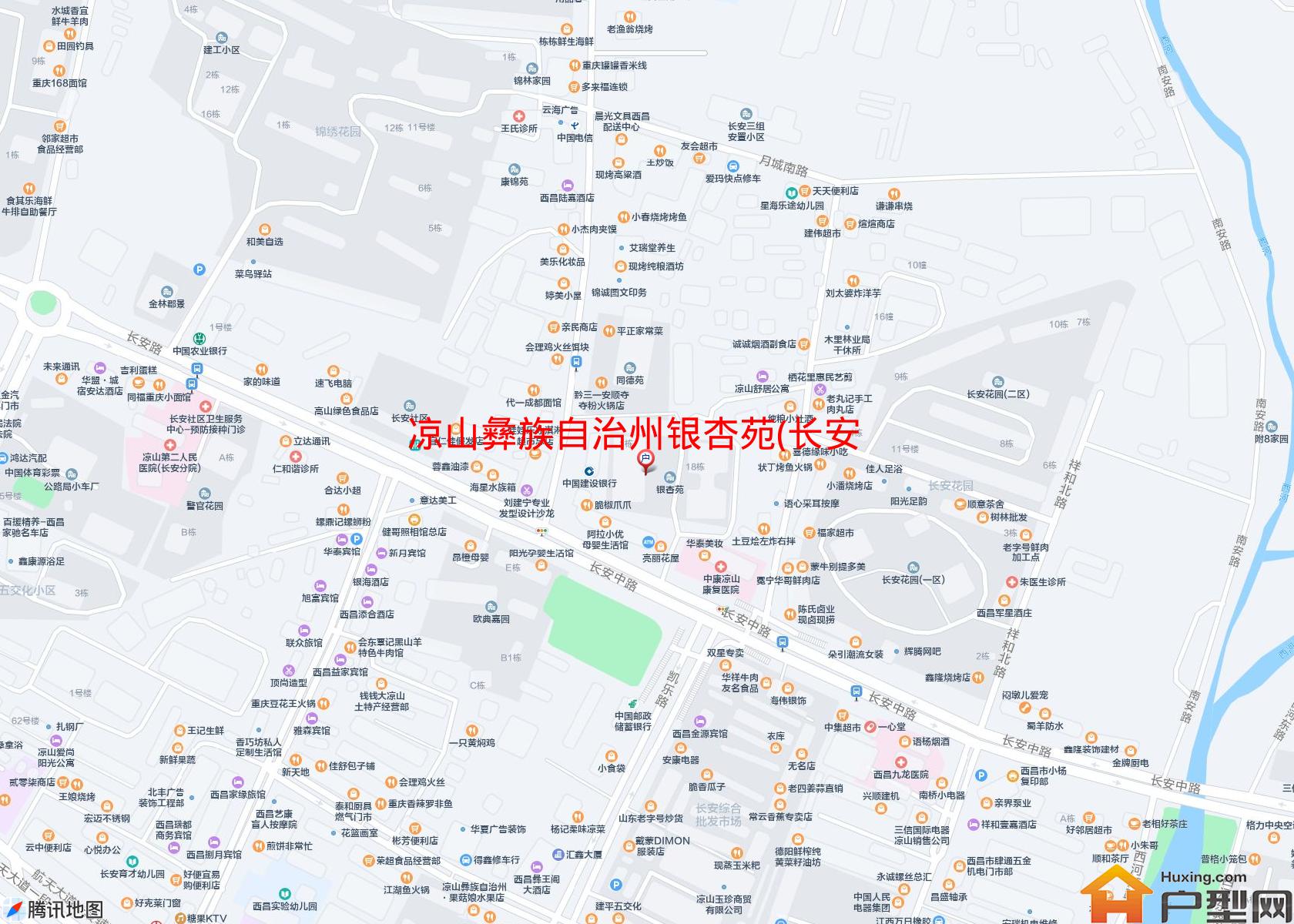 银杏苑(长安北路1号)小区 - 户型网