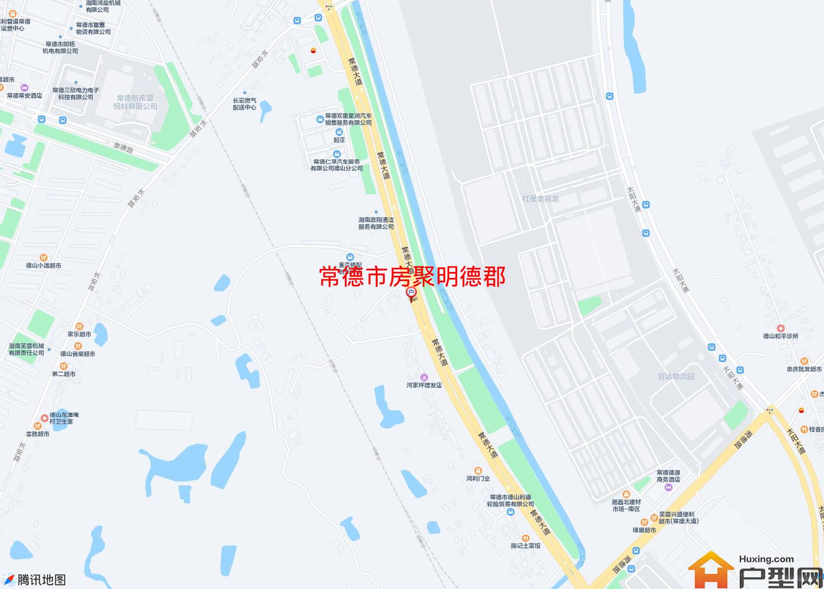 房聚明德郡小区 - 户型网
