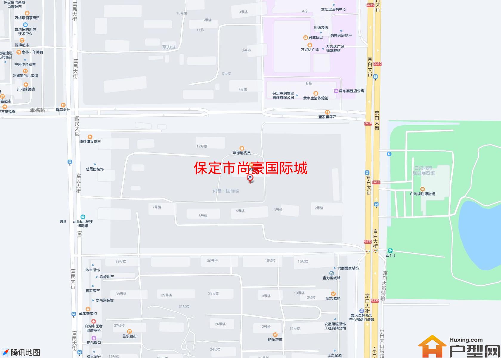 尚豪国际城小区 - 户型网