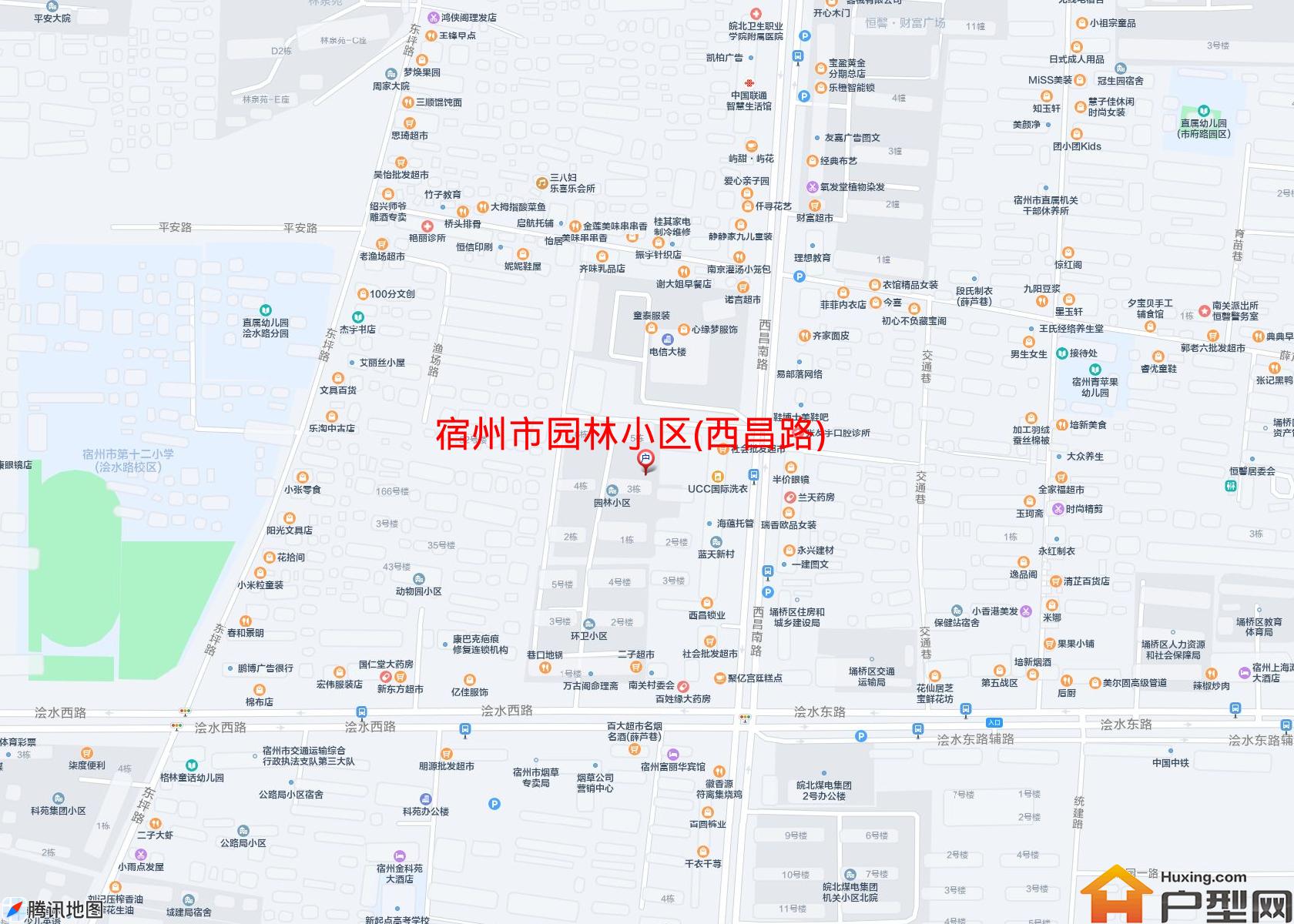 园林小区(西昌路)小区 - 户型网