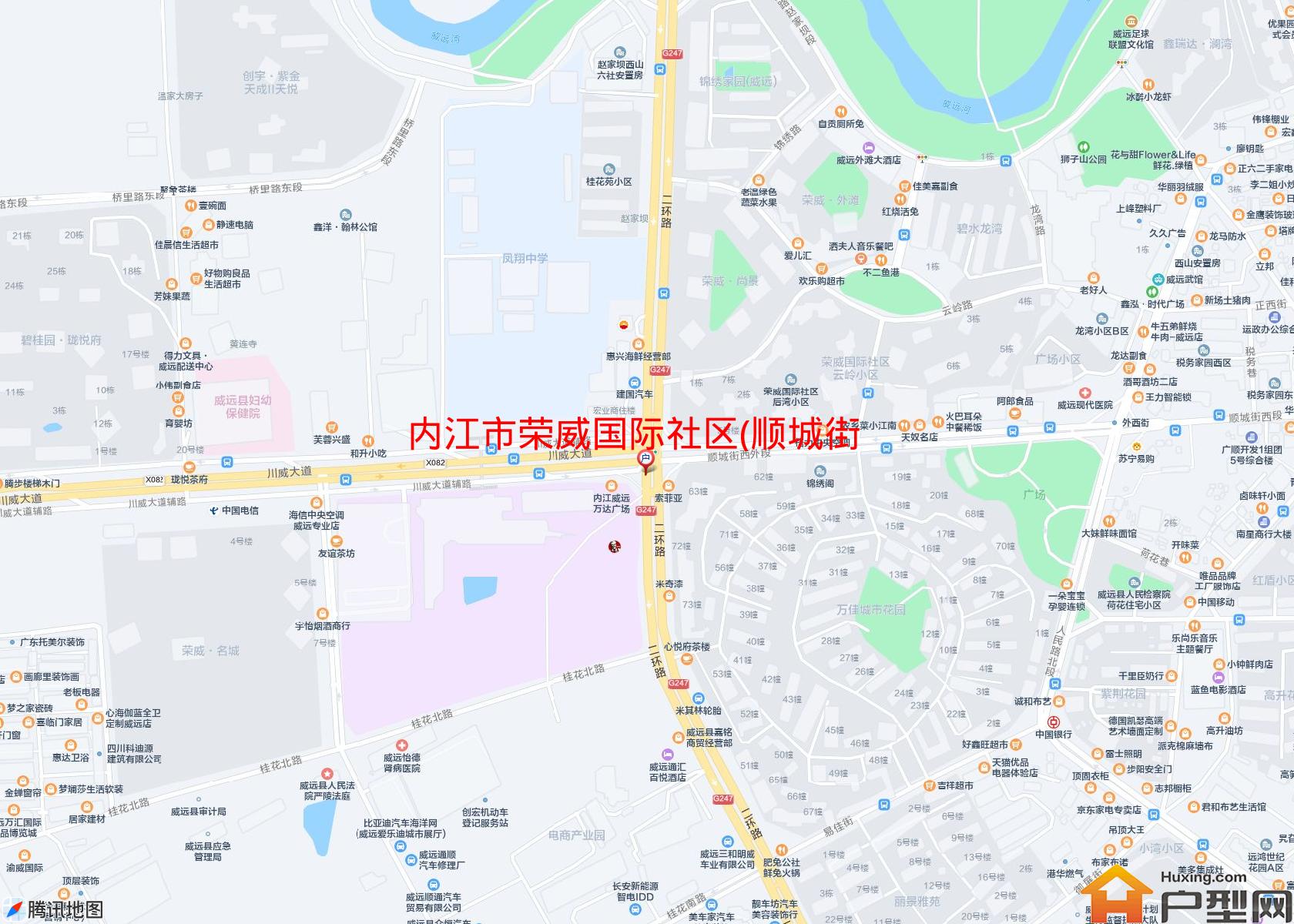 荣威国际社区(顺城街)小区 - 户型网