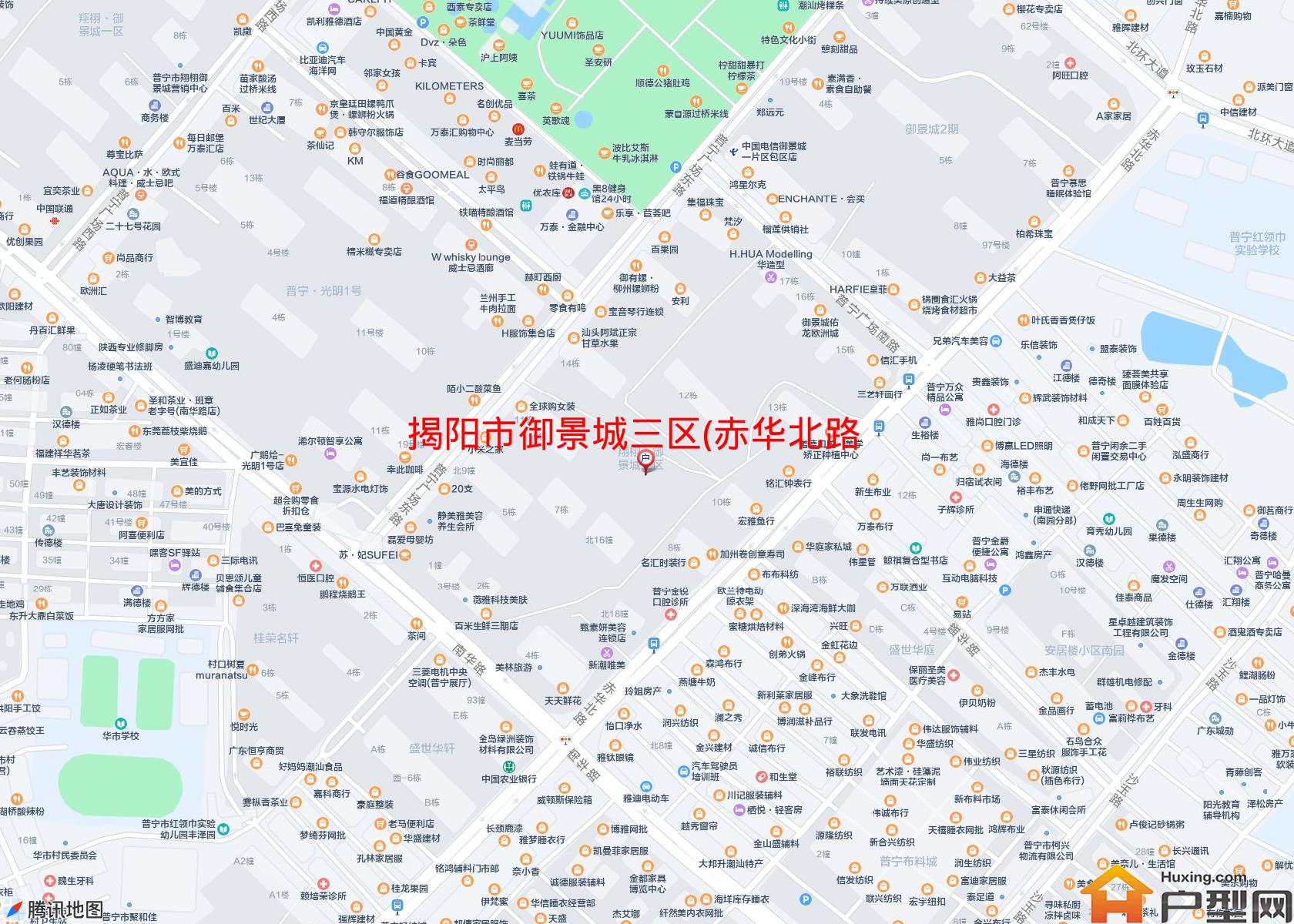 御景城三区(赤华北路)小区 - 户型网