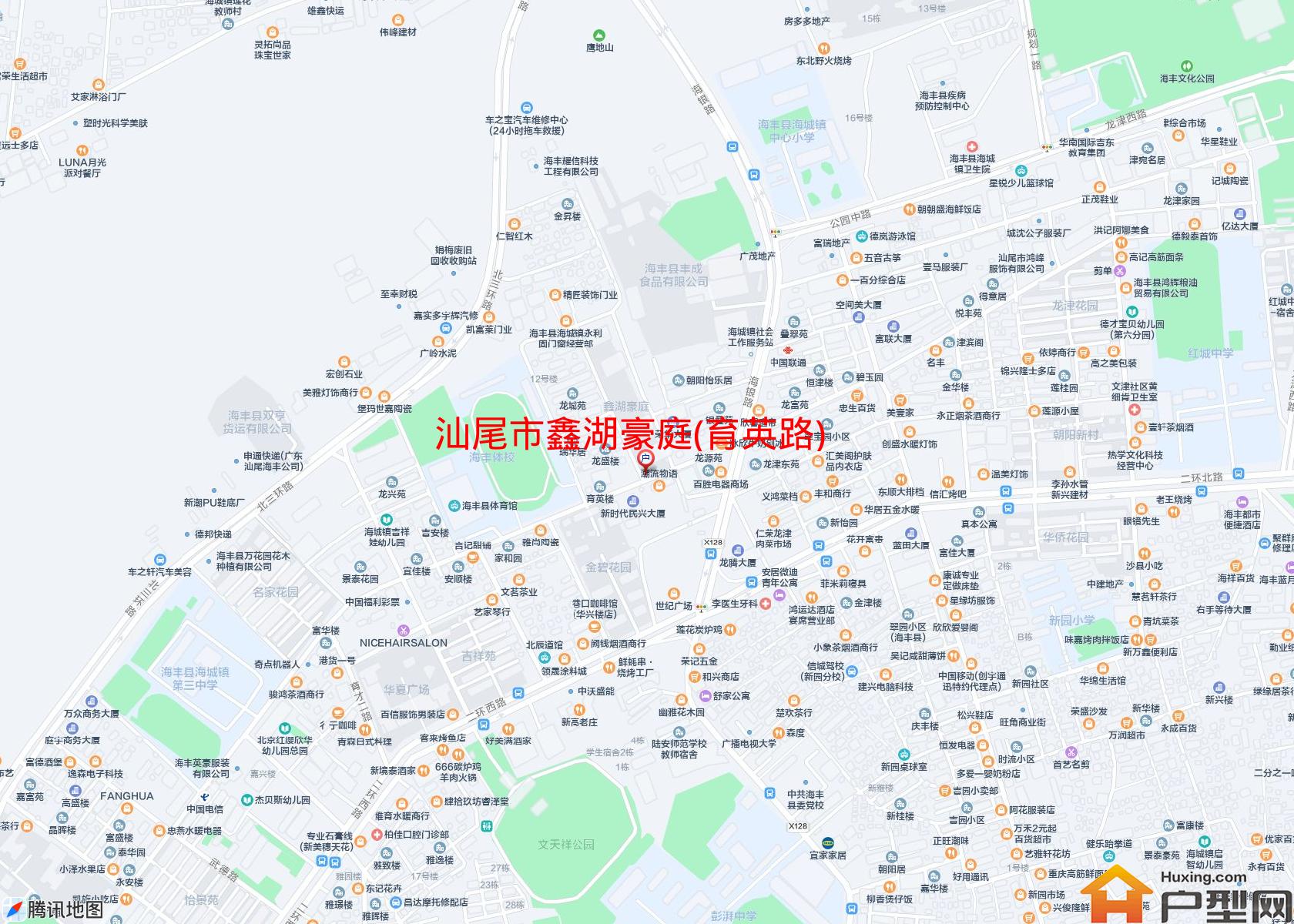 鑫湖豪庭(育英路)小区 - 户型网