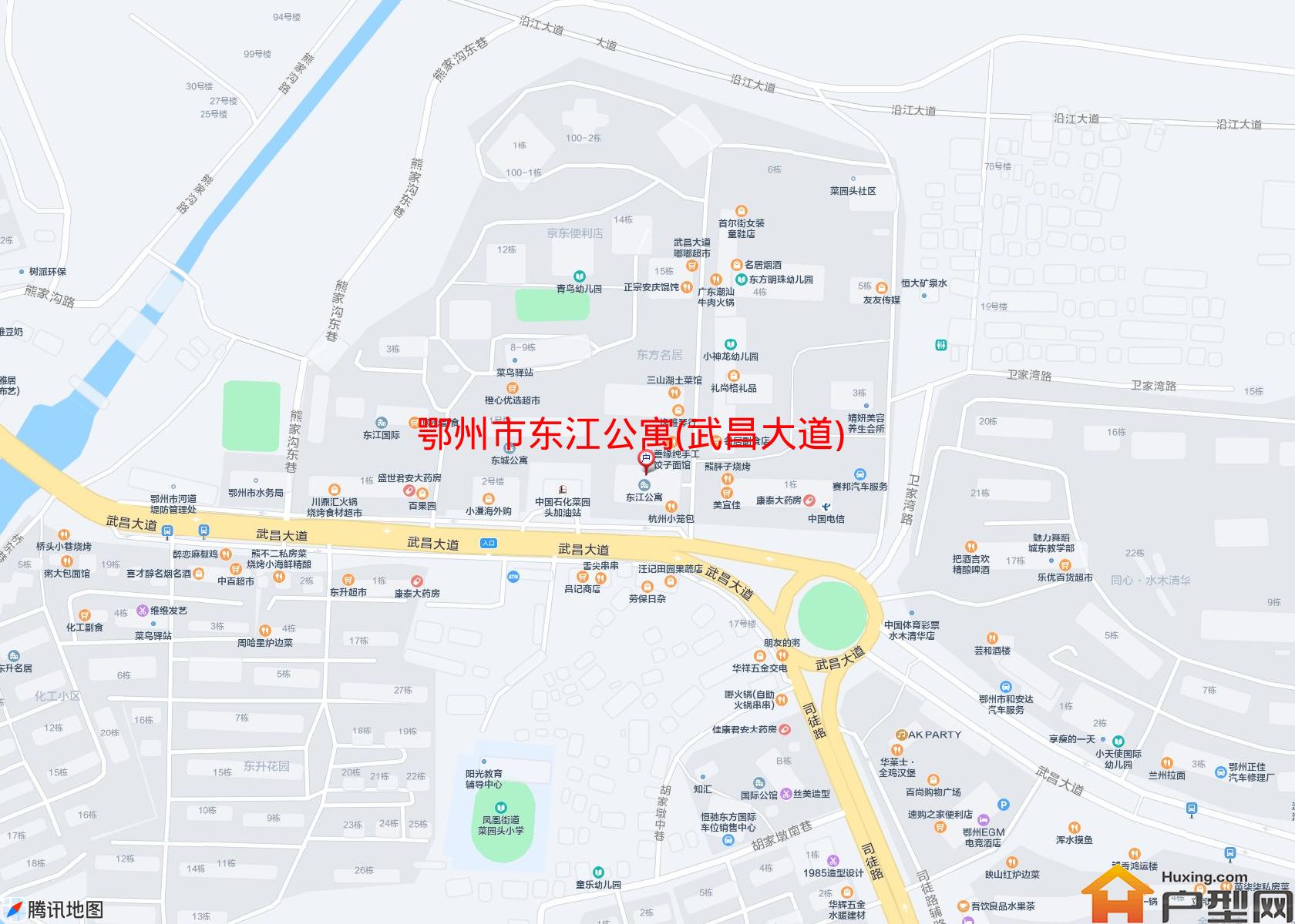 东江公寓(武昌大道)小区 - 户型网
