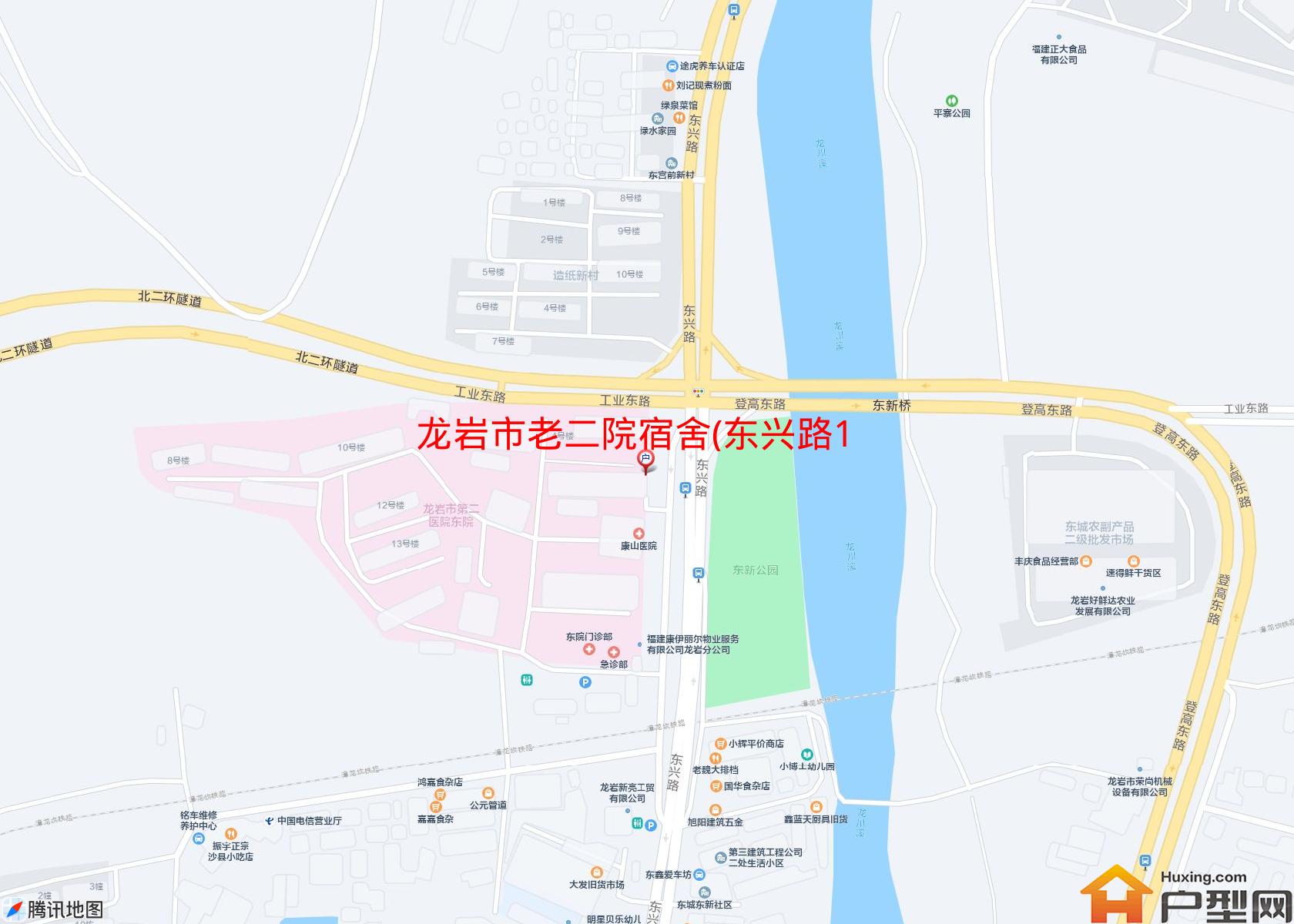 老二院宿舍(东兴路153号)小区 - 户型网