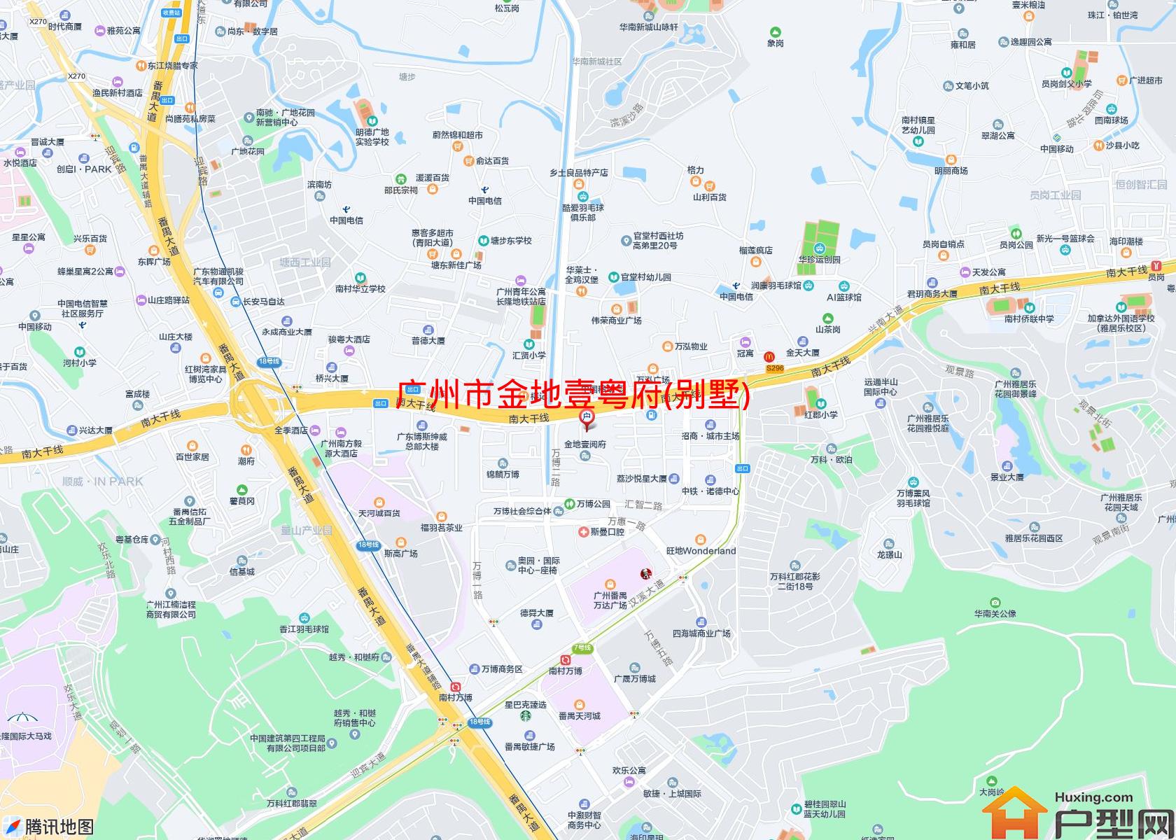 金地壹粤府(别墅)小区 - 户型网
