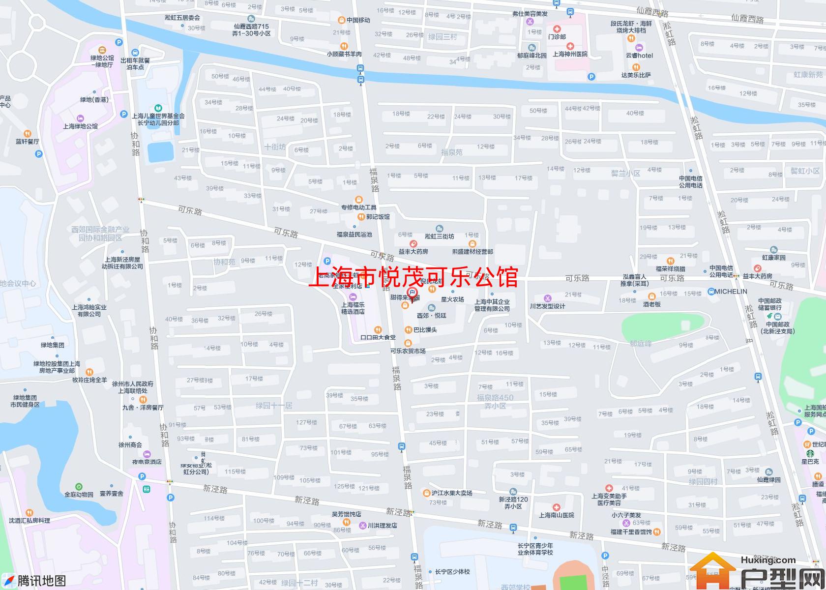 悦茂可乐公馆小区 - 户型网