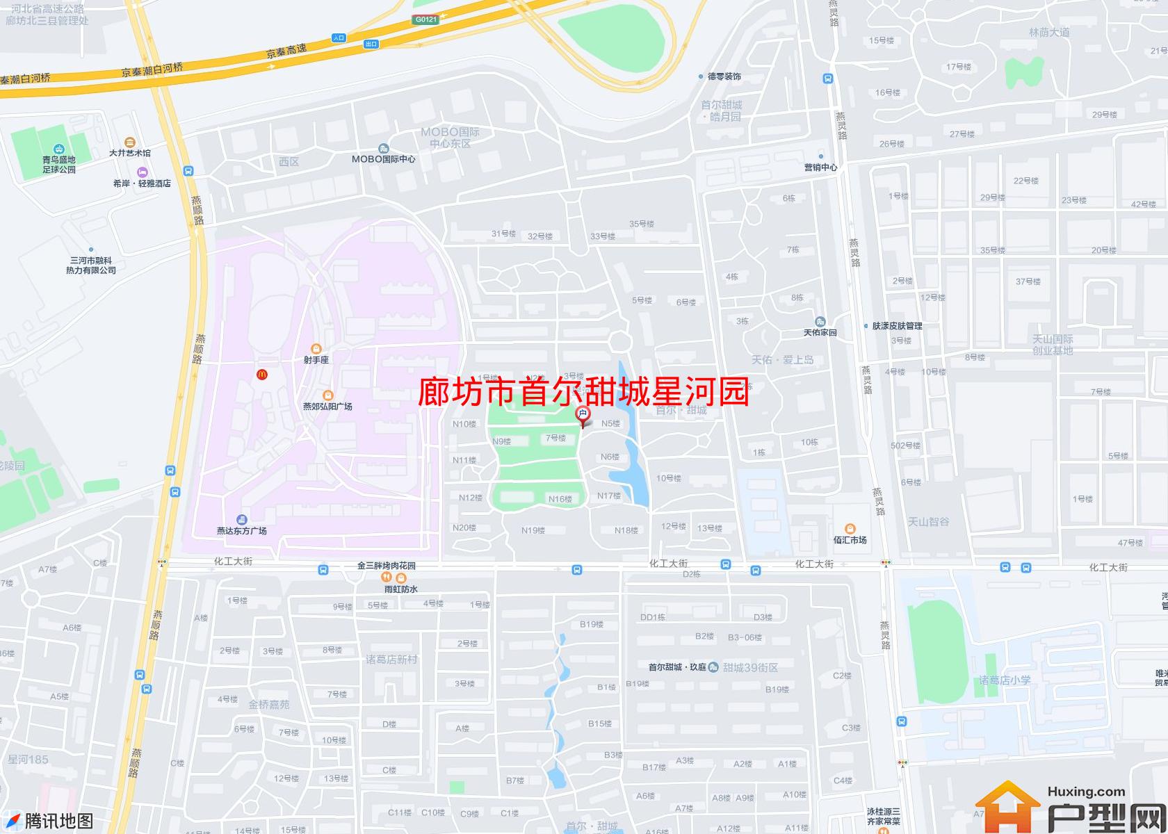 首尔甜城星河园小区 - 户型网