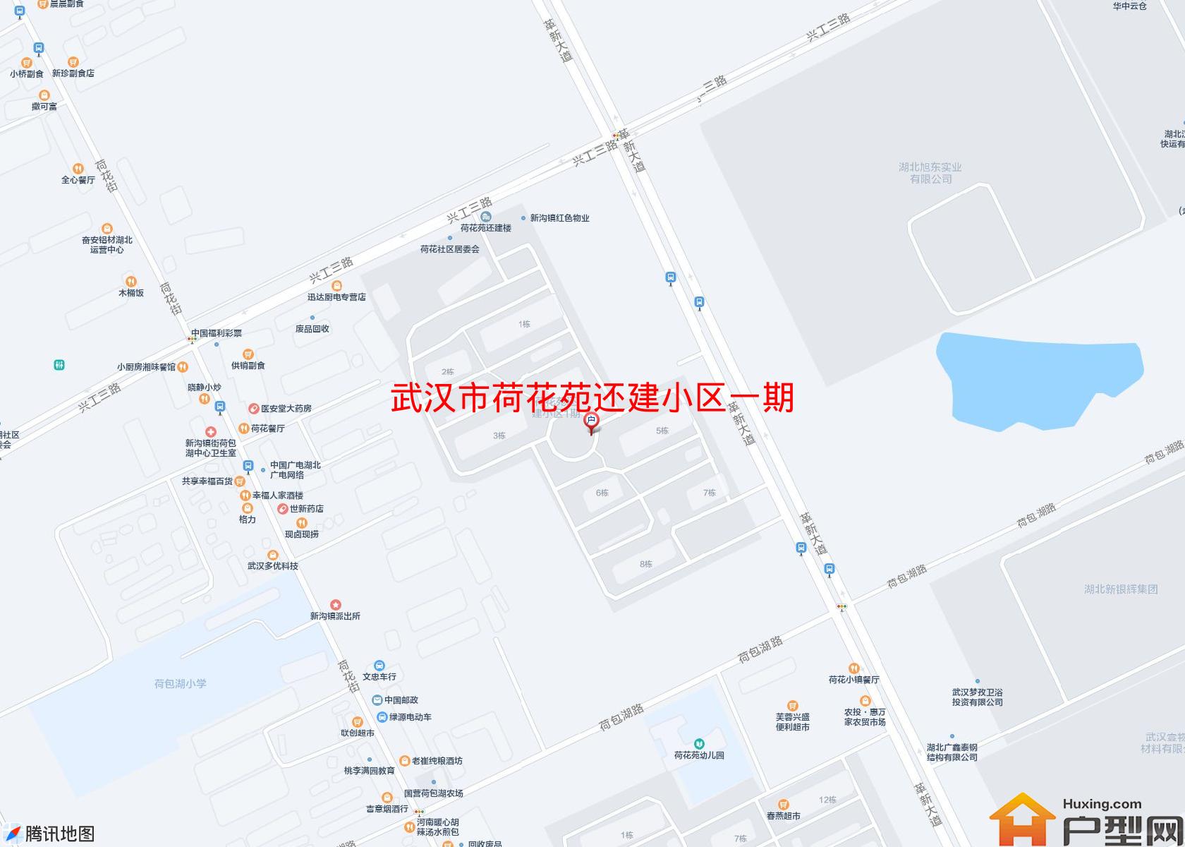 荷花苑还建小区一期小区 - 户型网
