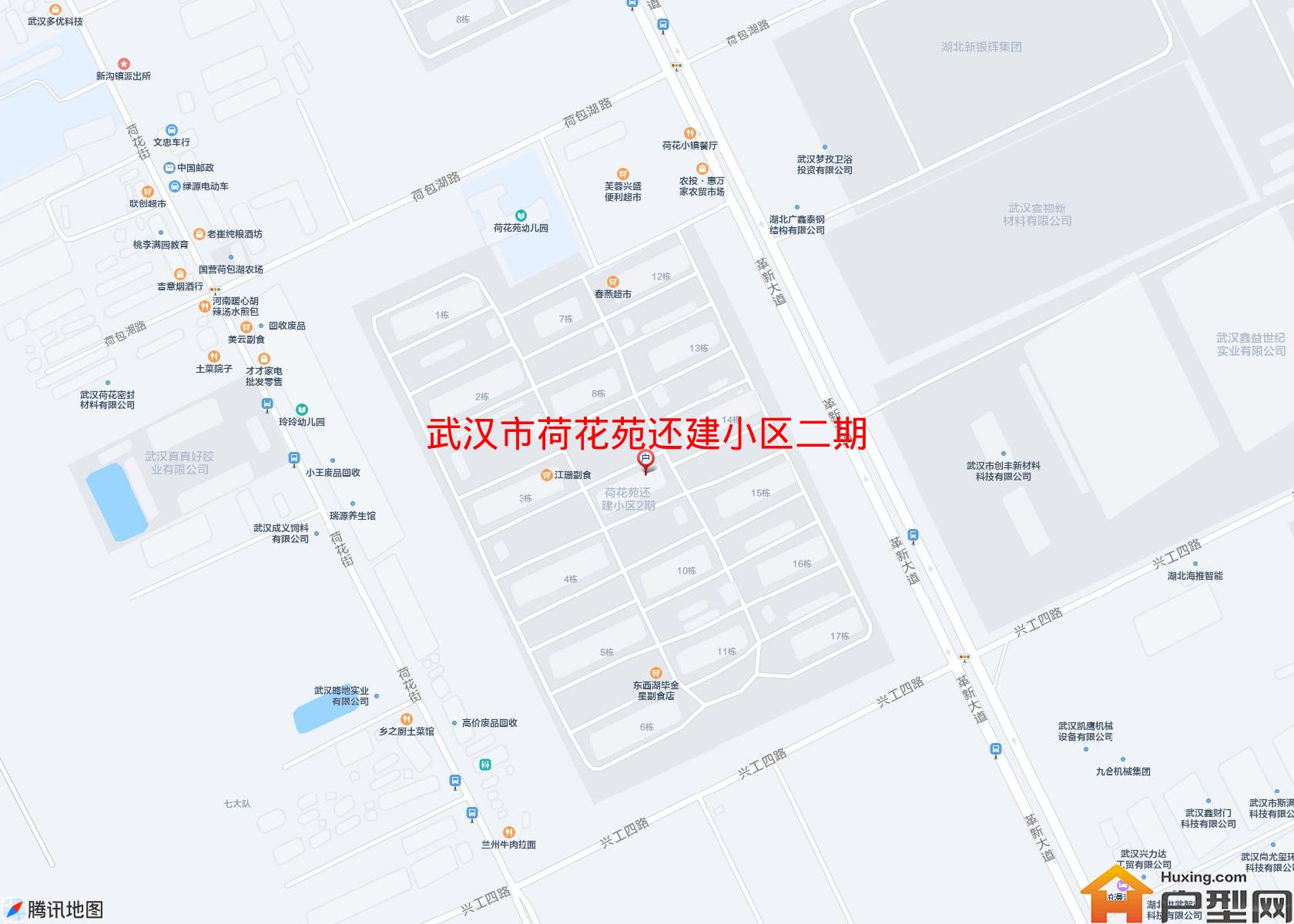 荷花苑还建小区二期小区 - 户型网