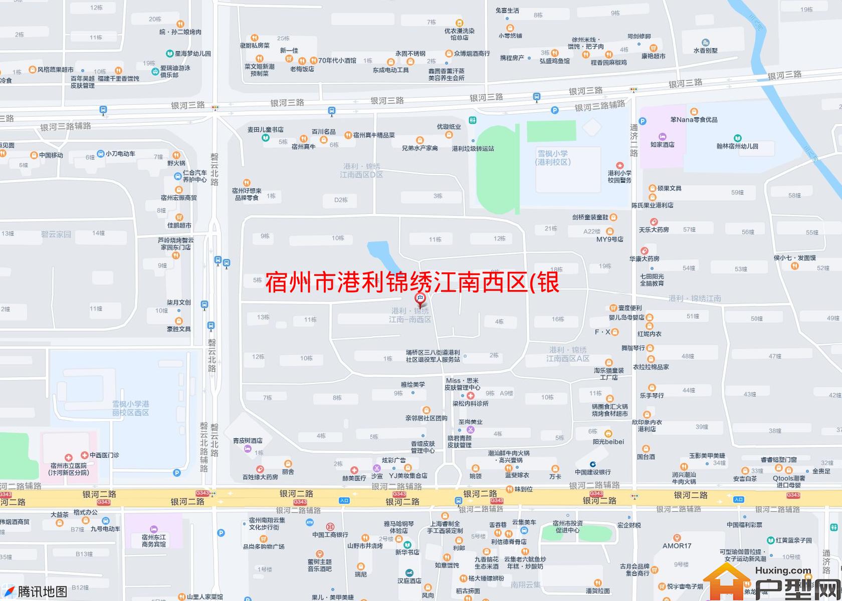 港利锦绣江南西区(银河二路)小区 - 户型网