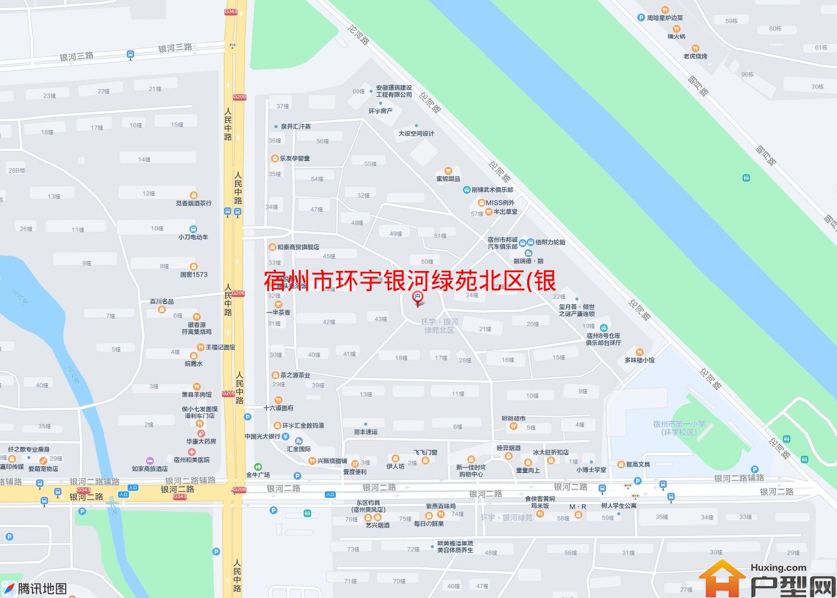 环宇银河绿苑北区(银河二路)小区 - 户型网