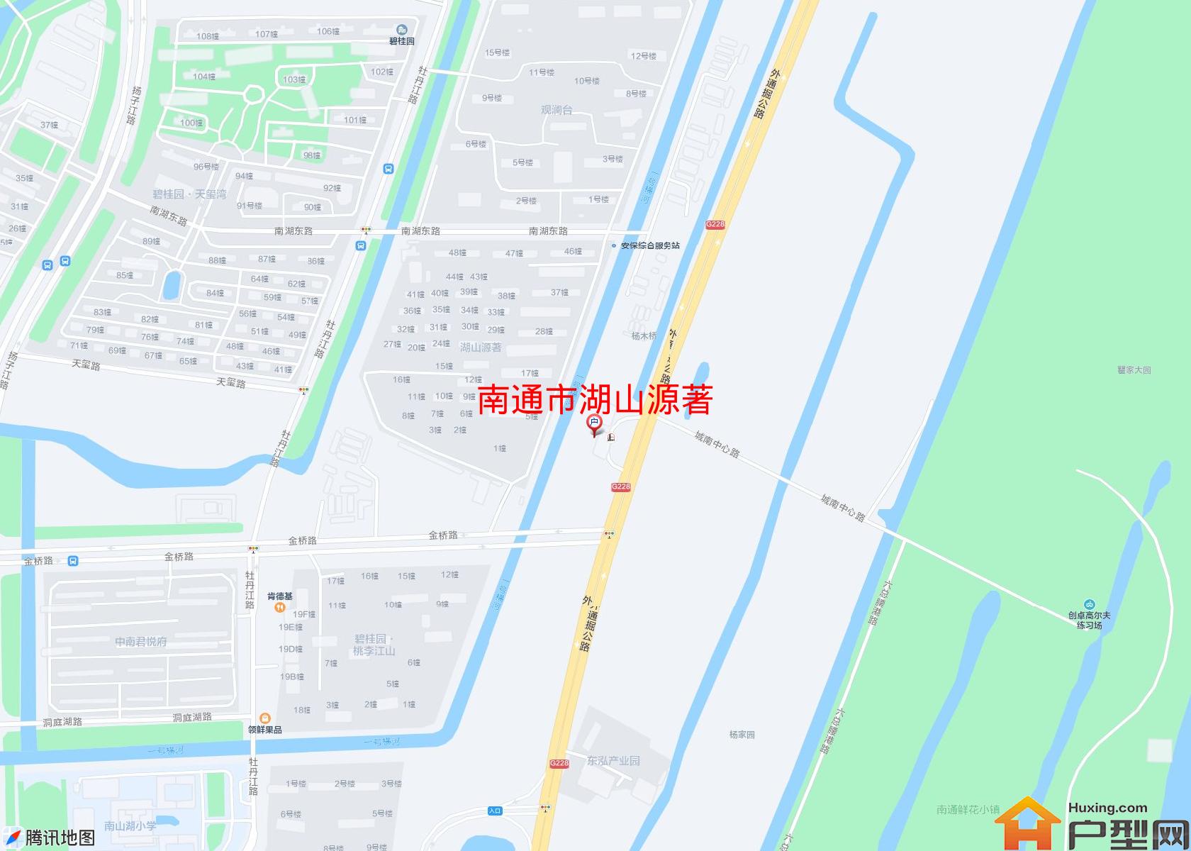 湖山源著小区 - 户型网