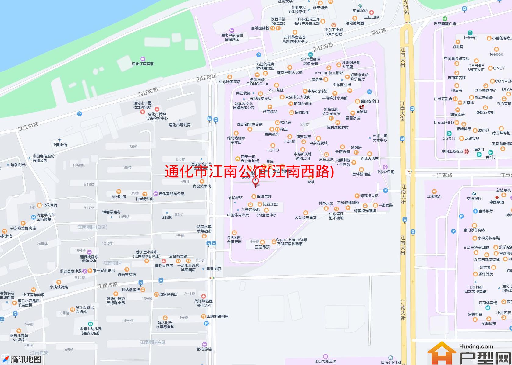 江南公馆(江南西路)小区 - 户型网