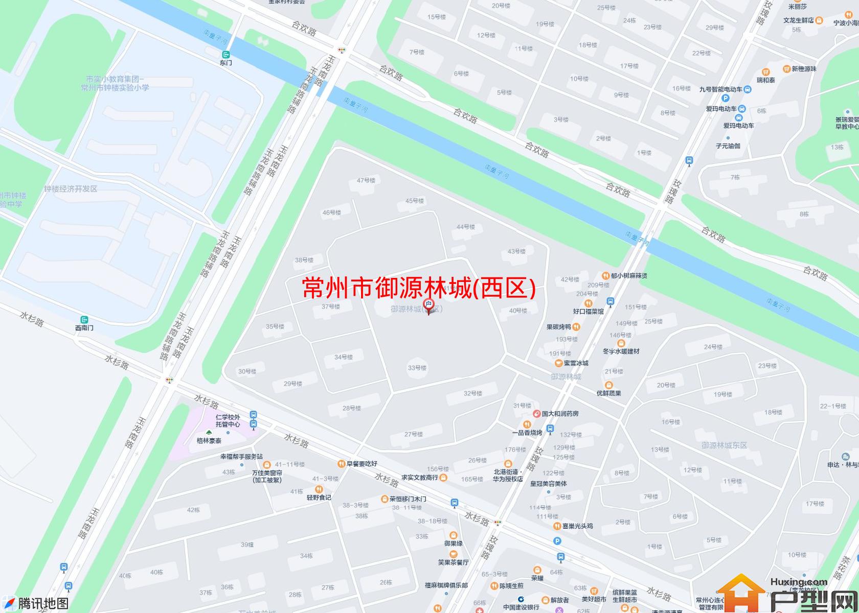 御源林城(西区)小区 - 户型网
