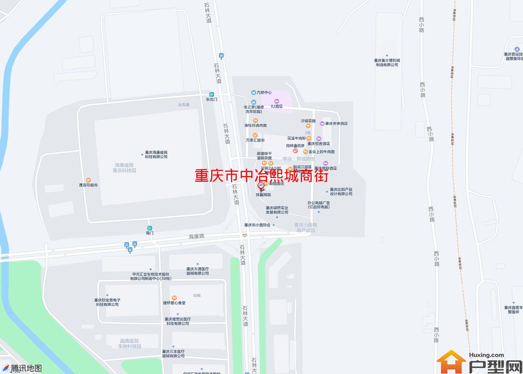 中冶熙城商街小区 - 户型网
