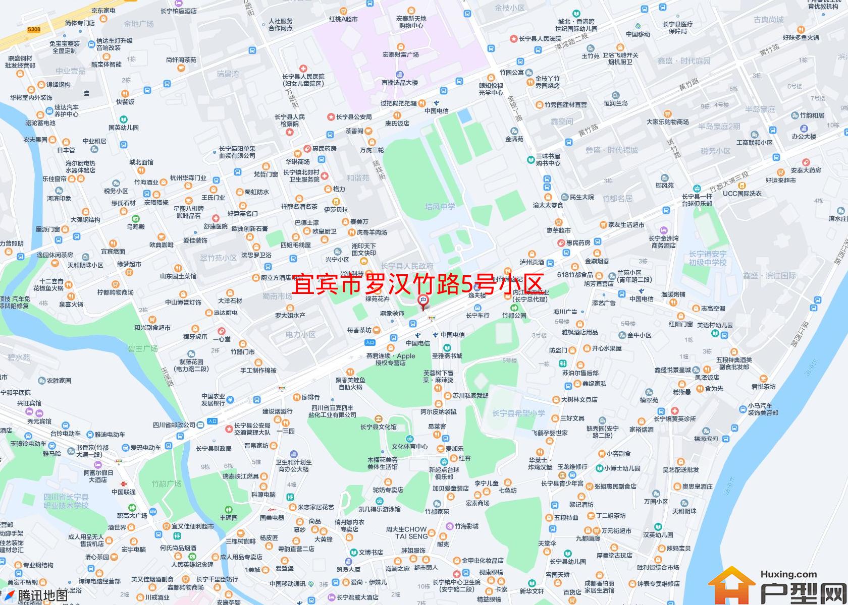 罗汉竹路5号小区小区 - 户型网