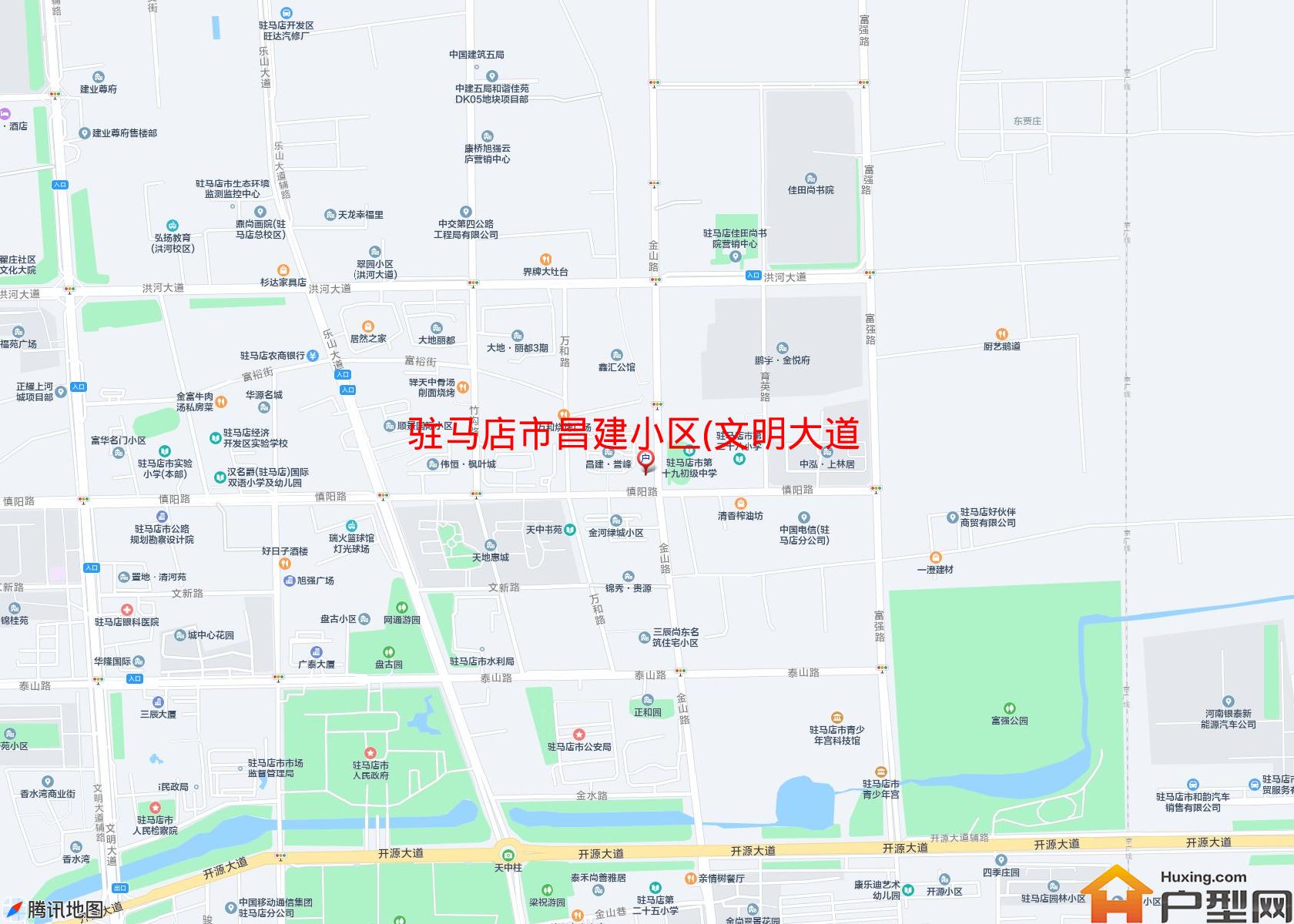 昌建小区(文明大道)小区 - 户型网