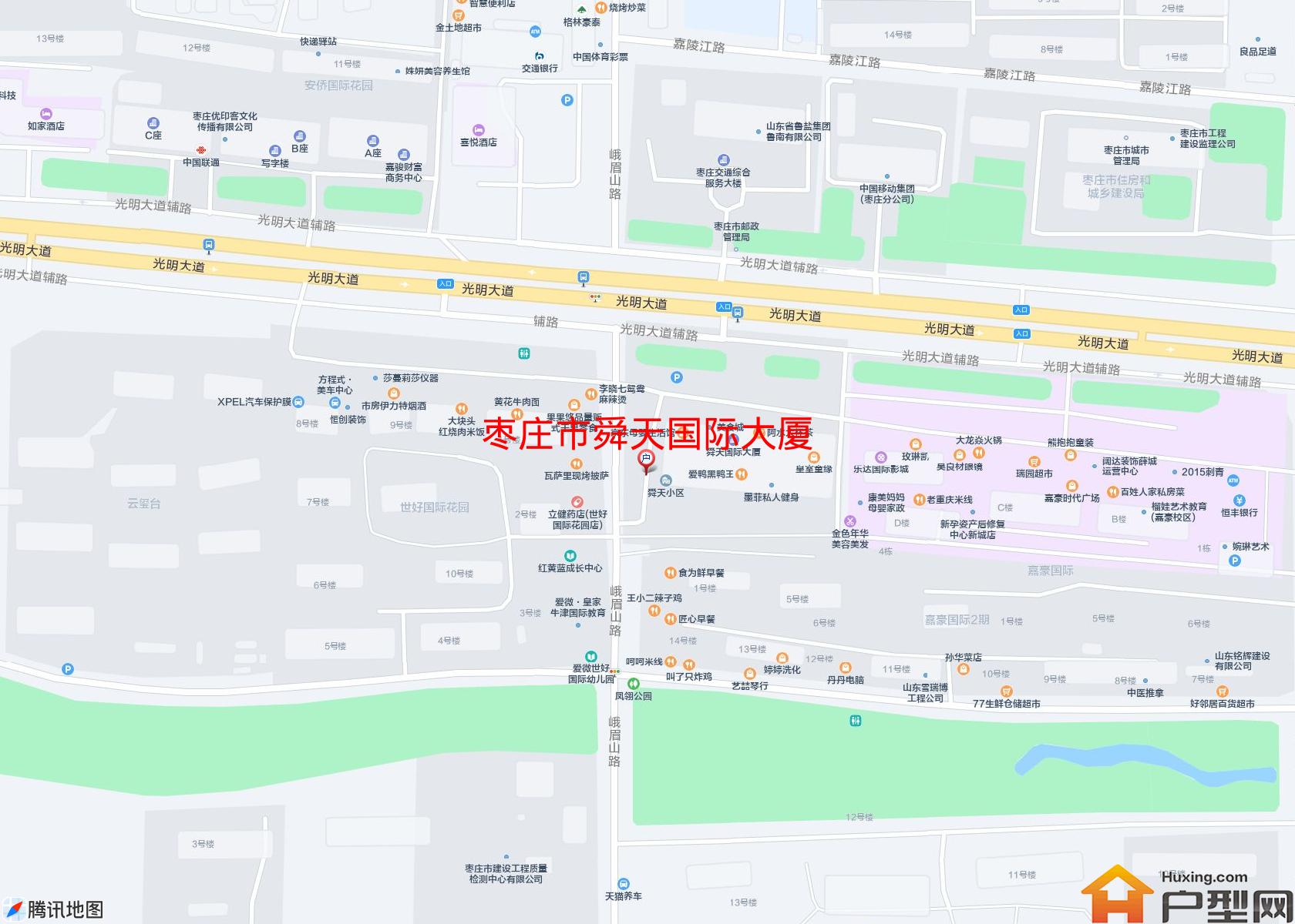 舜天国际大厦小区 - 户型网