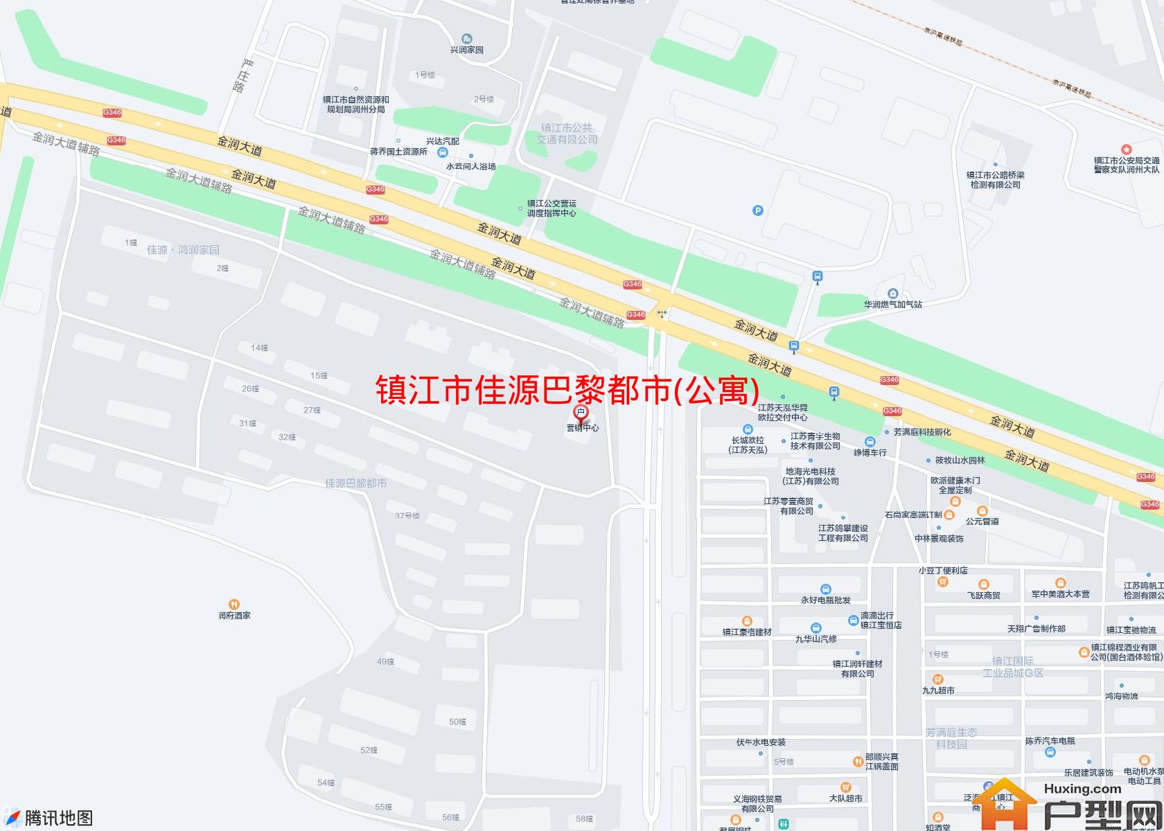 佳源巴黎都市(公寓)小区 - 户型网